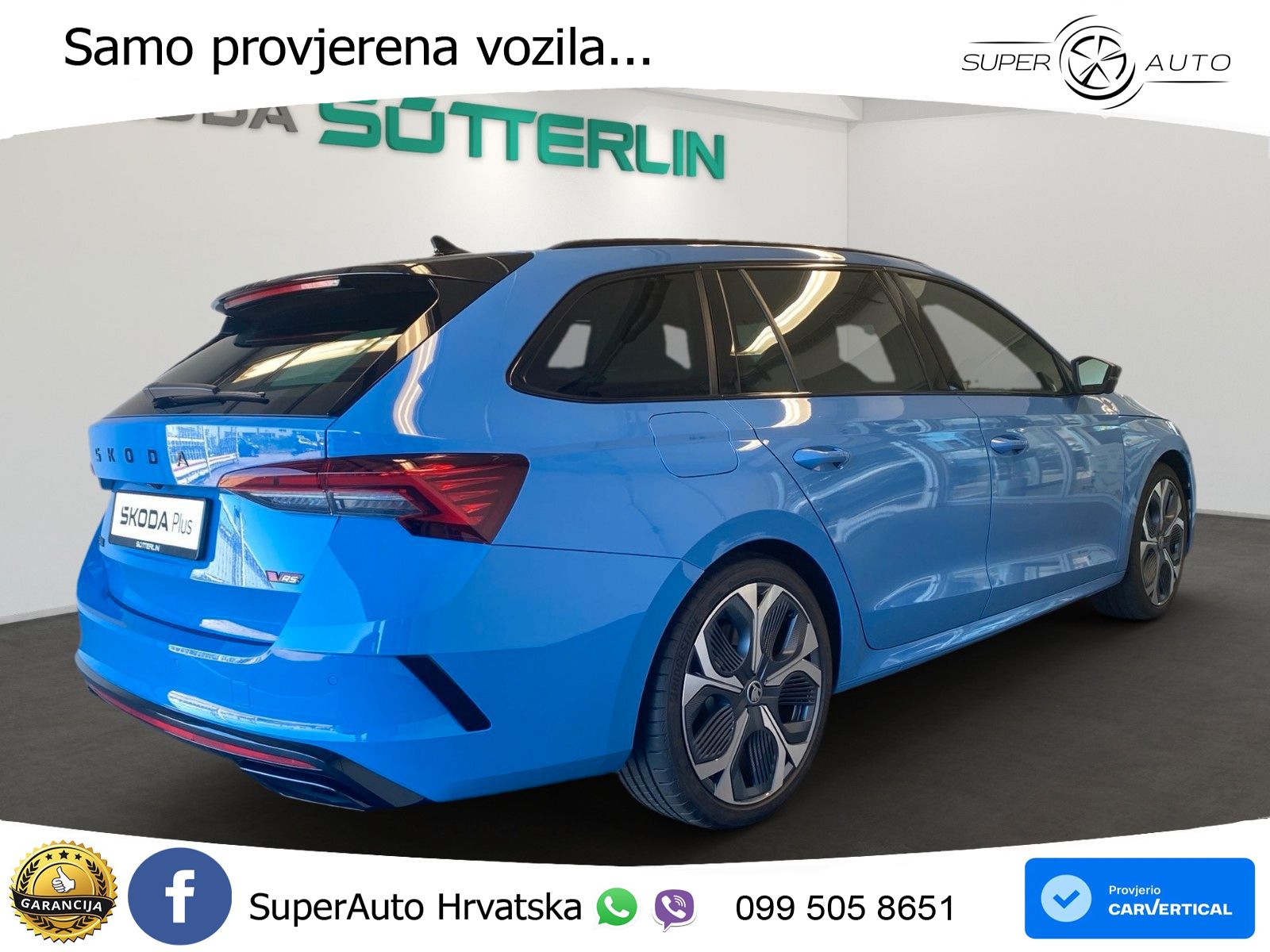 Škoda Octavia Combi RS 2.0 TSI (265 KS) DSG ACC+GR SJED+360+PANO