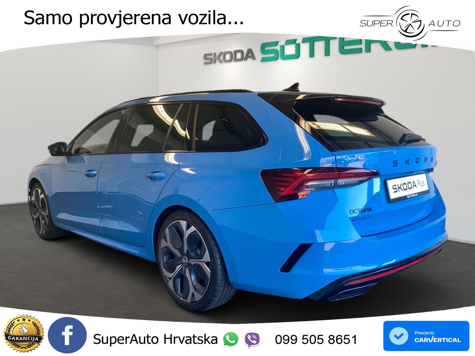 Škoda Octavia Combi RS 2.0 TSI (265 KS) DSG ACC+GR SJED+360+PANO