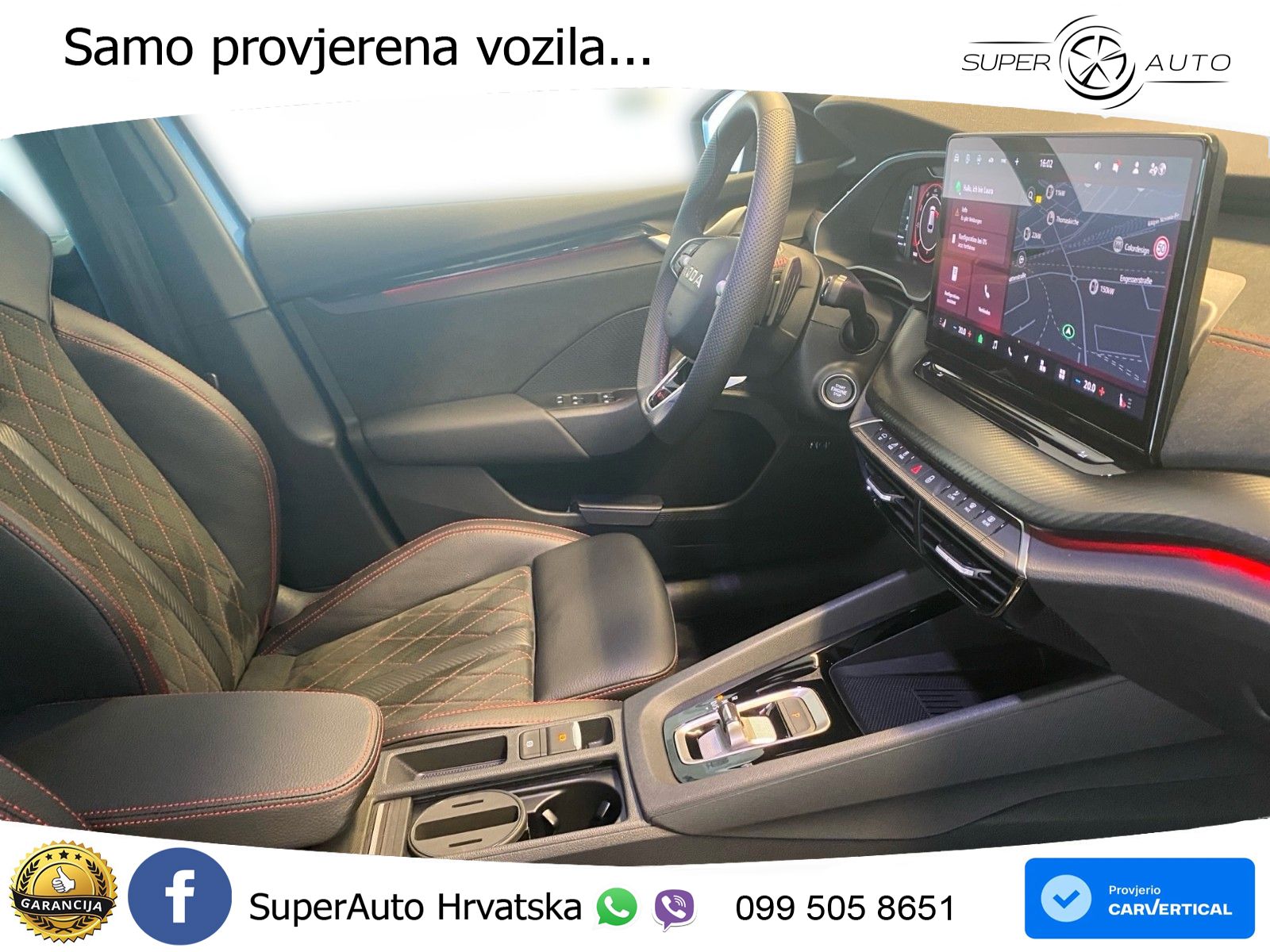 Škoda Octavia Combi RS 2.0 TSI (265 KS) DSG ACC+GR SJED+360+PANO