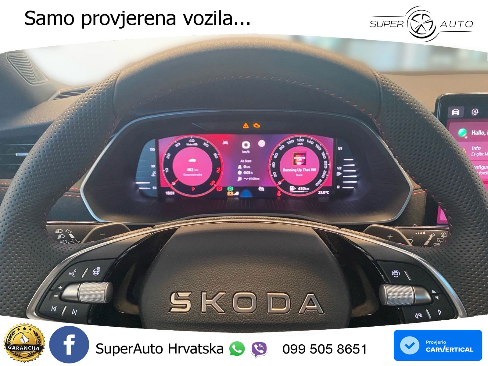 Škoda Octavia Combi RS 2.0 TSI (265 KS) DSG ACC+GR SJED+360+PANO