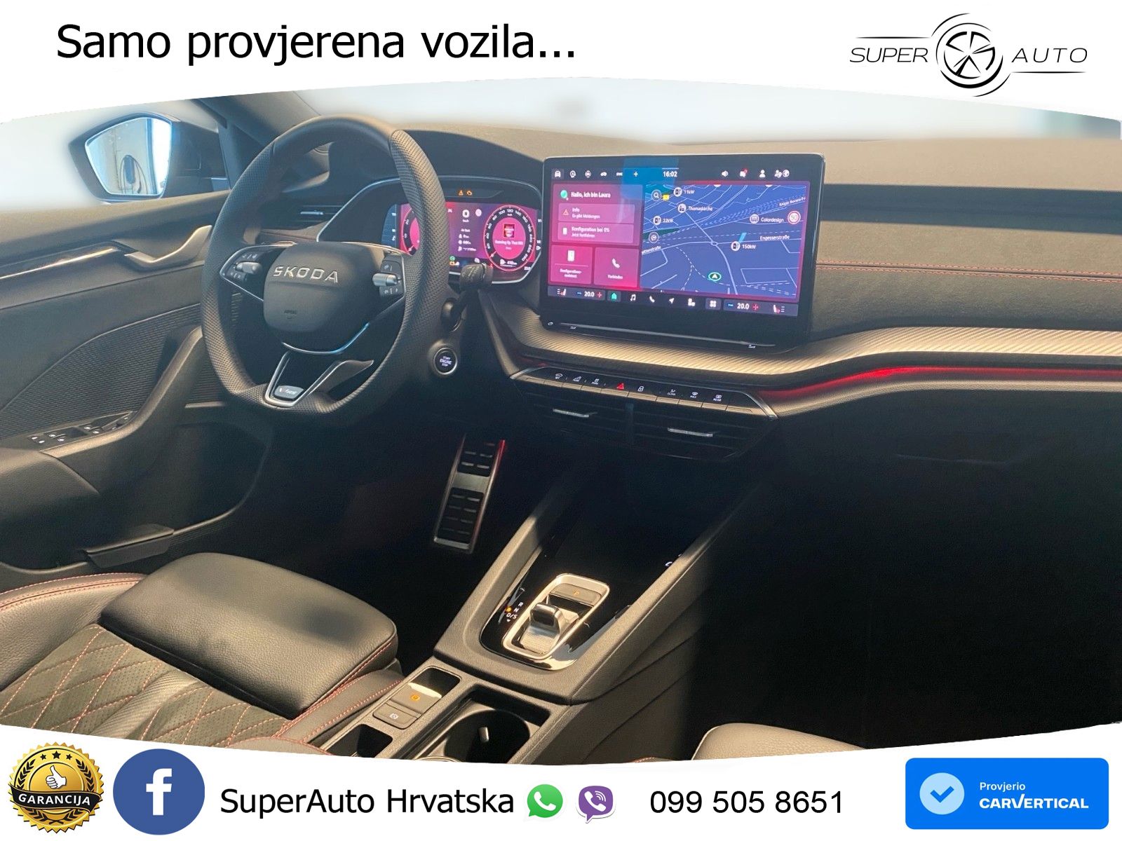 Škoda Octavia Combi RS 2.0 TSI (265 KS) DSG ACC+GR SJED+360+PANO