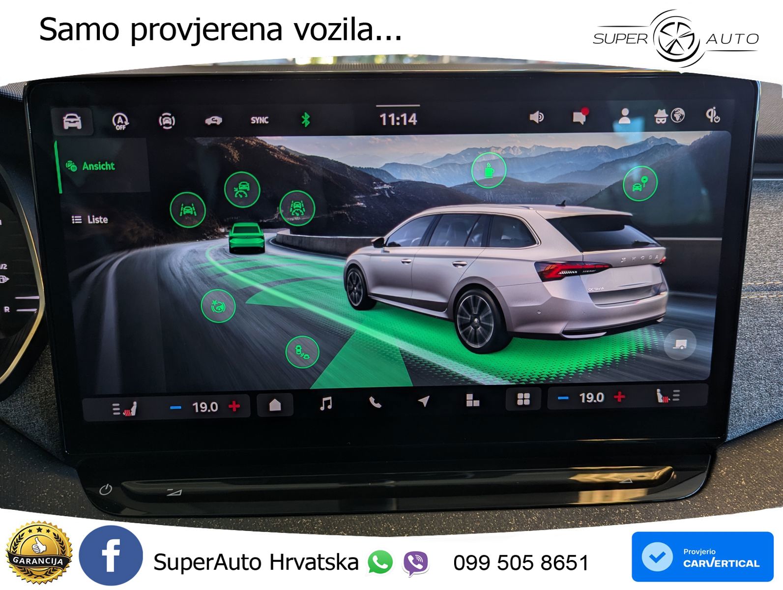 Škoda Octavia Combi 1.5 TSI (150 KS) DSG LED+GR SJED+ACC