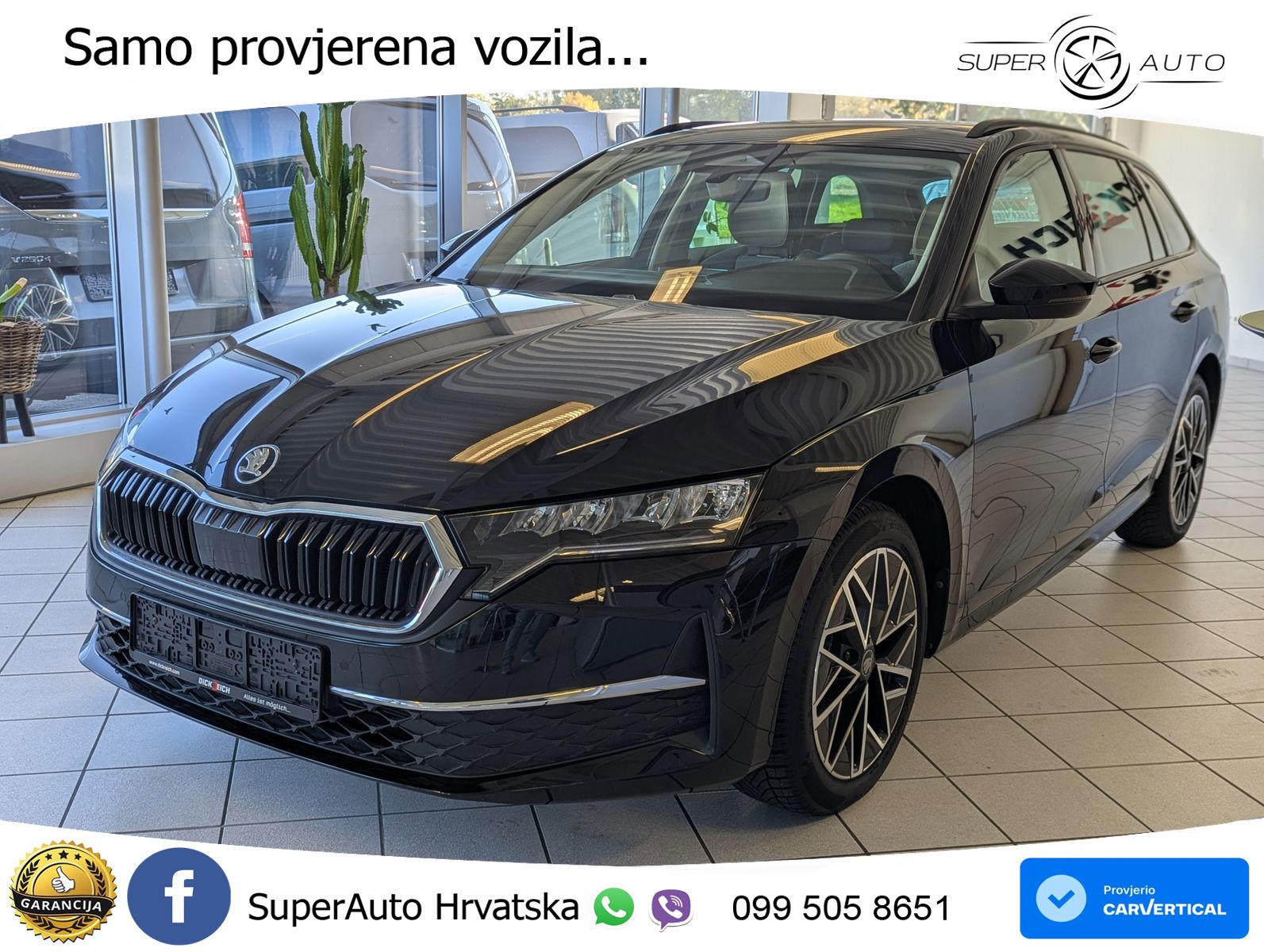 Škoda Octavia Combi 1.5 TSI (150 KS) DSG LED+GR SJED+ACC