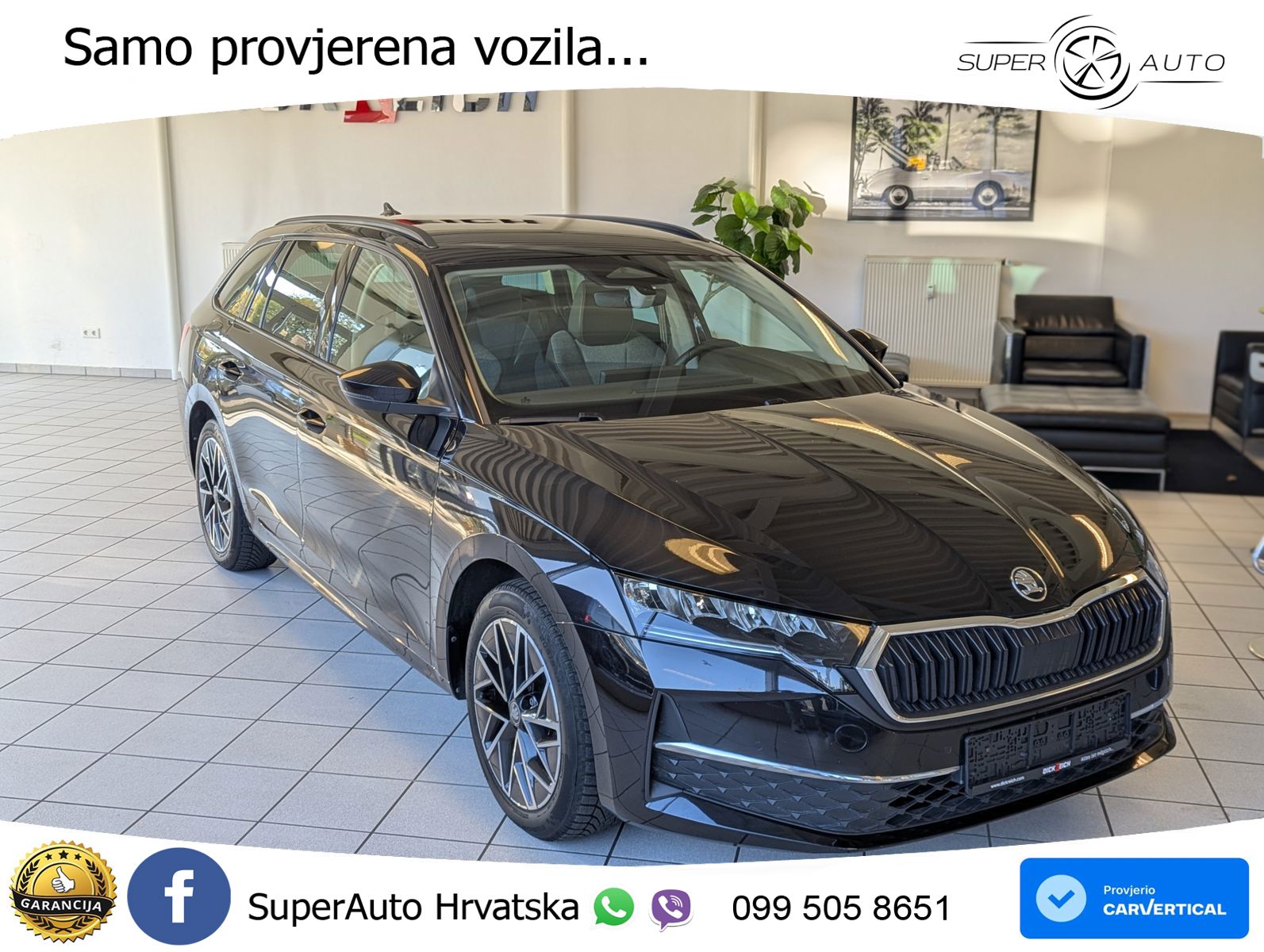 Škoda Octavia Combi 1.5 TSI (150 KS) DSG LED+GR SJED+ACC