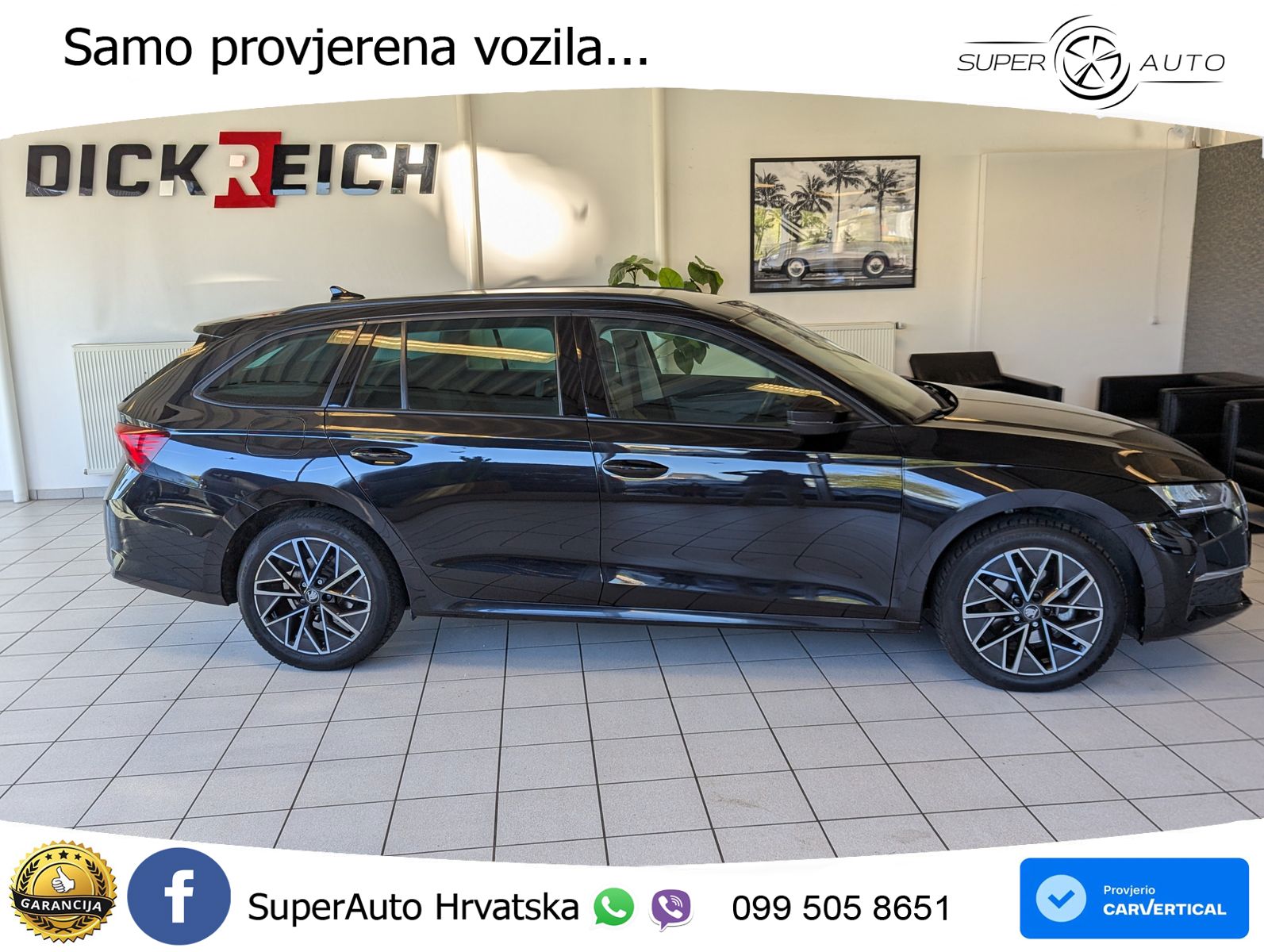 Škoda Octavia Combi 1.5 TSI (150 KS) DSG LED+GR SJED+ACC