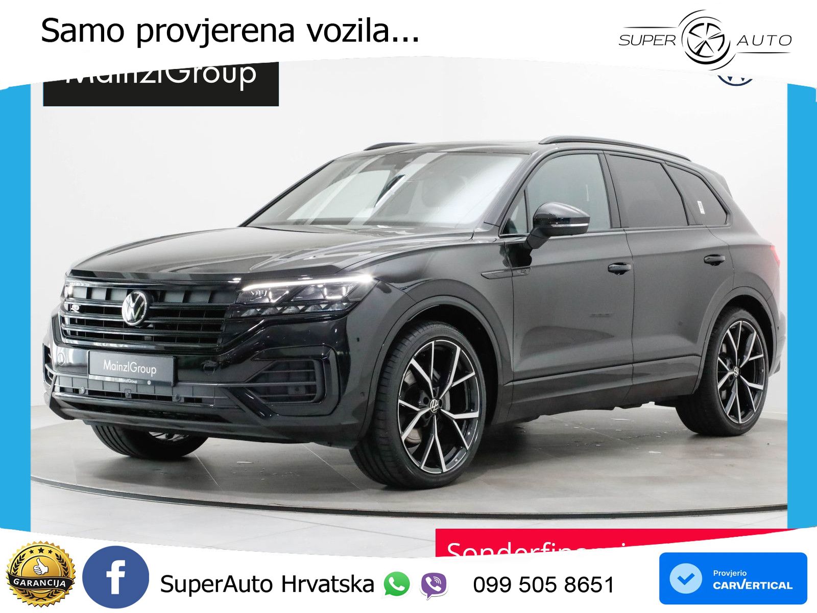 Volkswagen Touareg 3.0 V6 TDI (286 KS) 4MOTION Tiptronic R-Line ZRAČNI+ACC+GR SJED+KAM+PANO