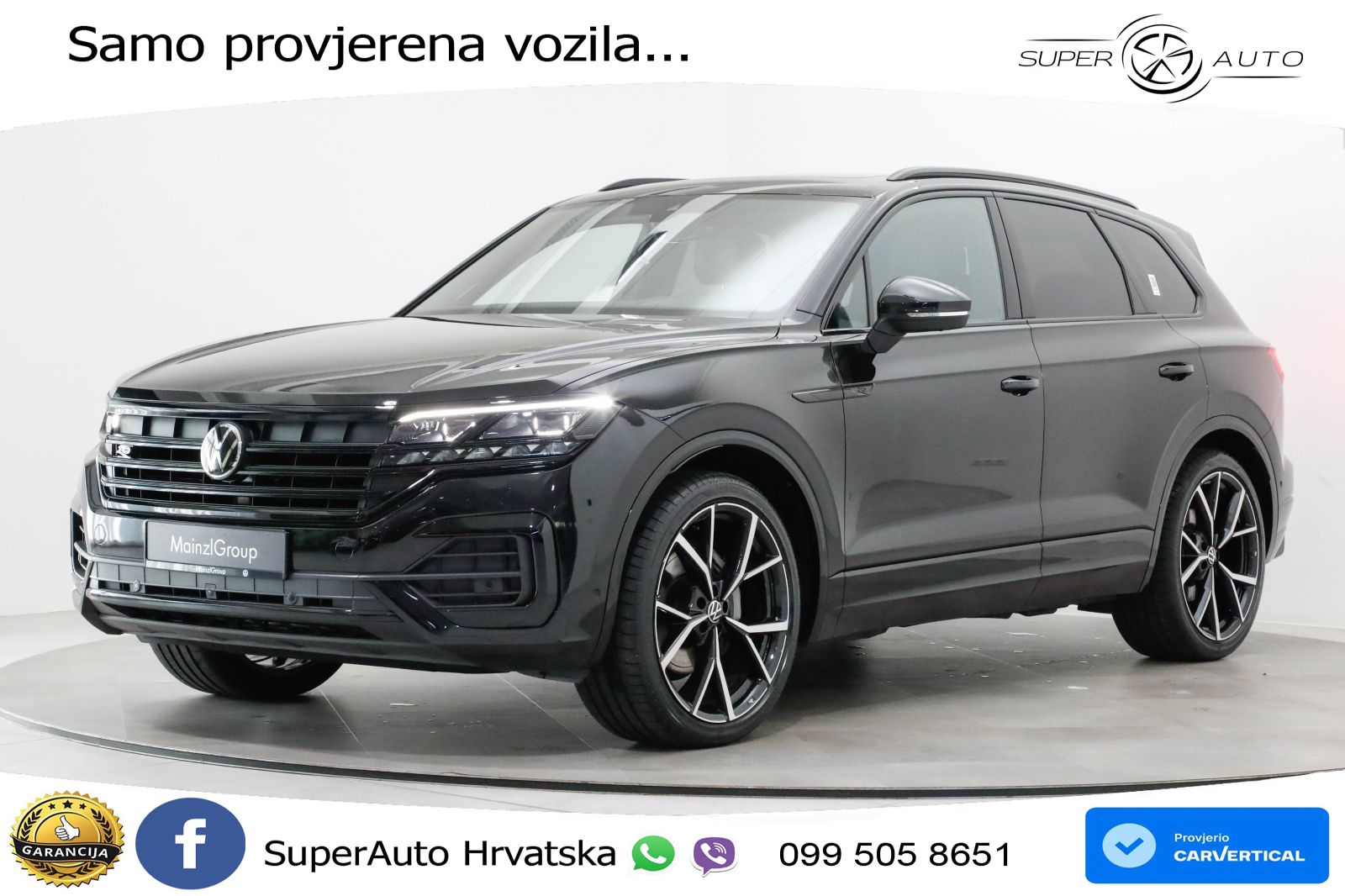 Volkswagen Touareg 3.0 V6 TDI (286 KS) 4MOTION Tiptronic R-Line ZRAČNI+ACC+GR SJED+KAM+PANO