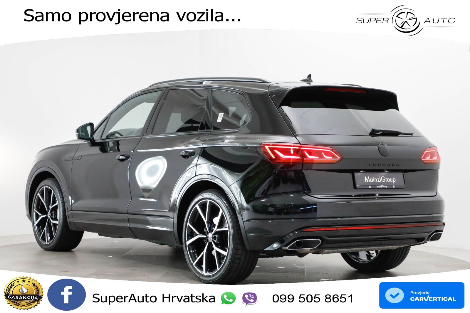 Volkswagen Touareg 3.0 V6 TDI (286 KS) 4MOTION Tiptronic R-Line ZRAČNI+ACC+GR SJED+KAM+PANO