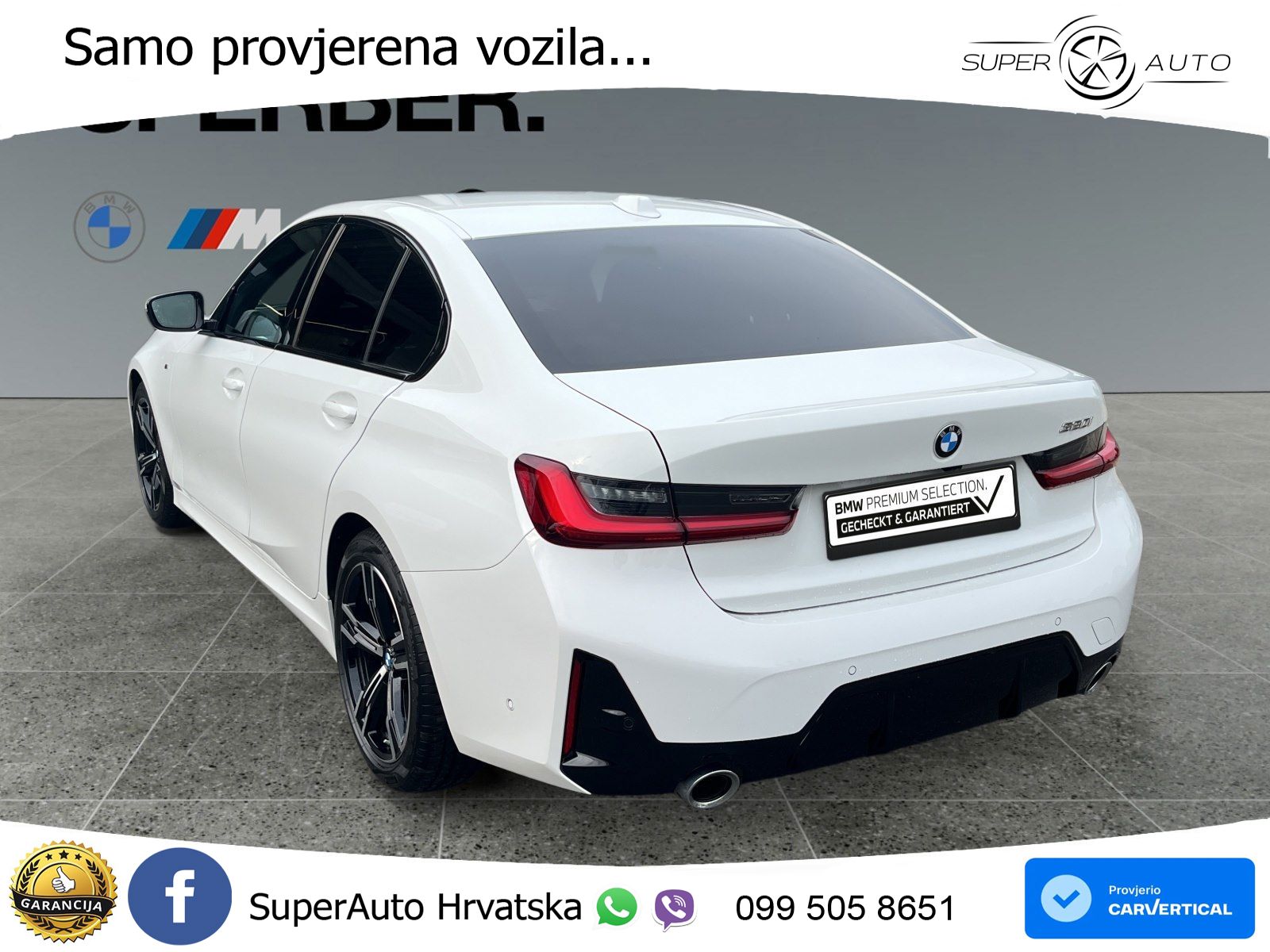 BMW 320i (184 KS) Steptronic M Sport LED+GR SJED+ACC