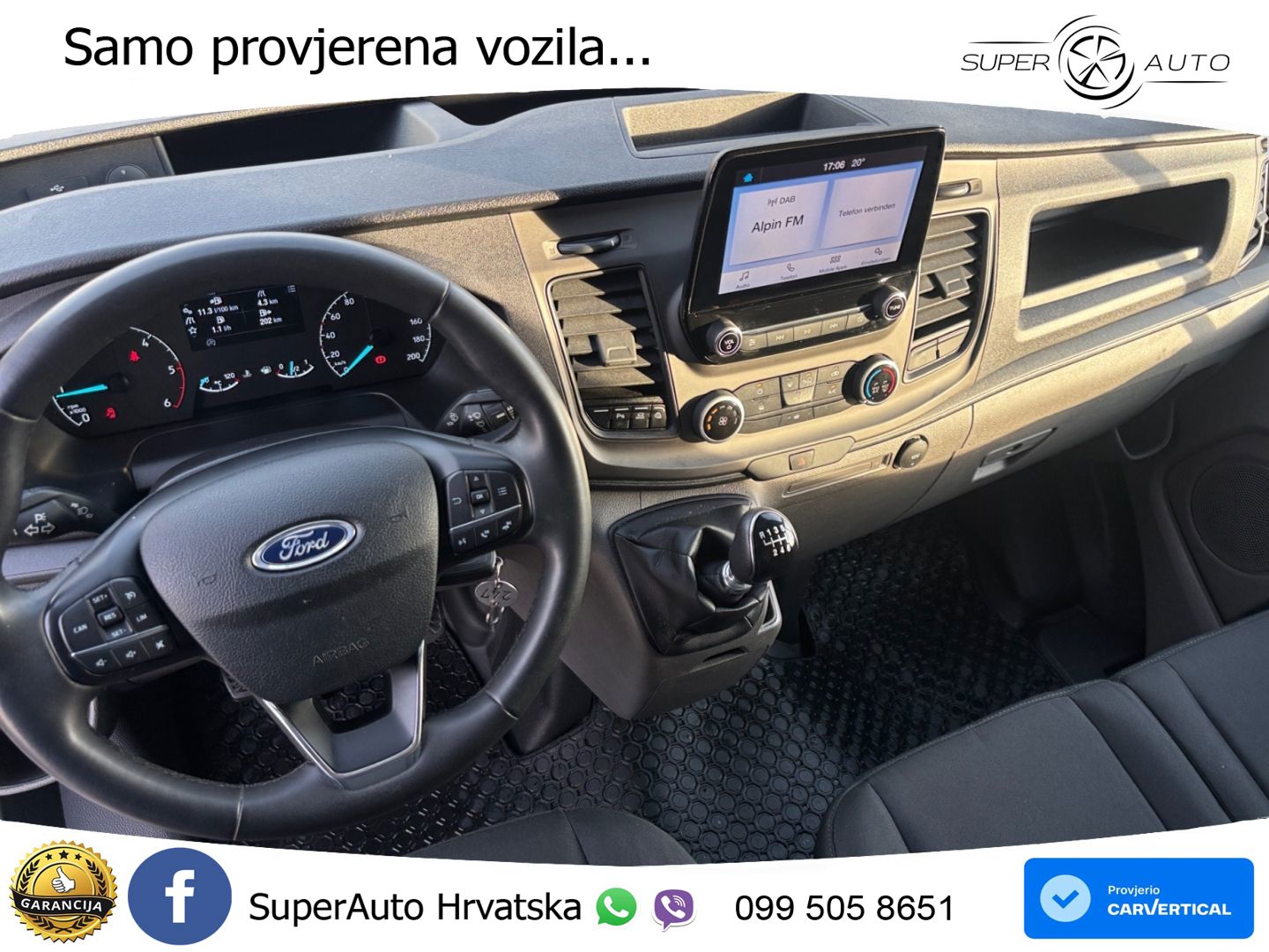 Ford Transit Custom Trend 320 L2H1 Sortimo Klima AHK 170 KS