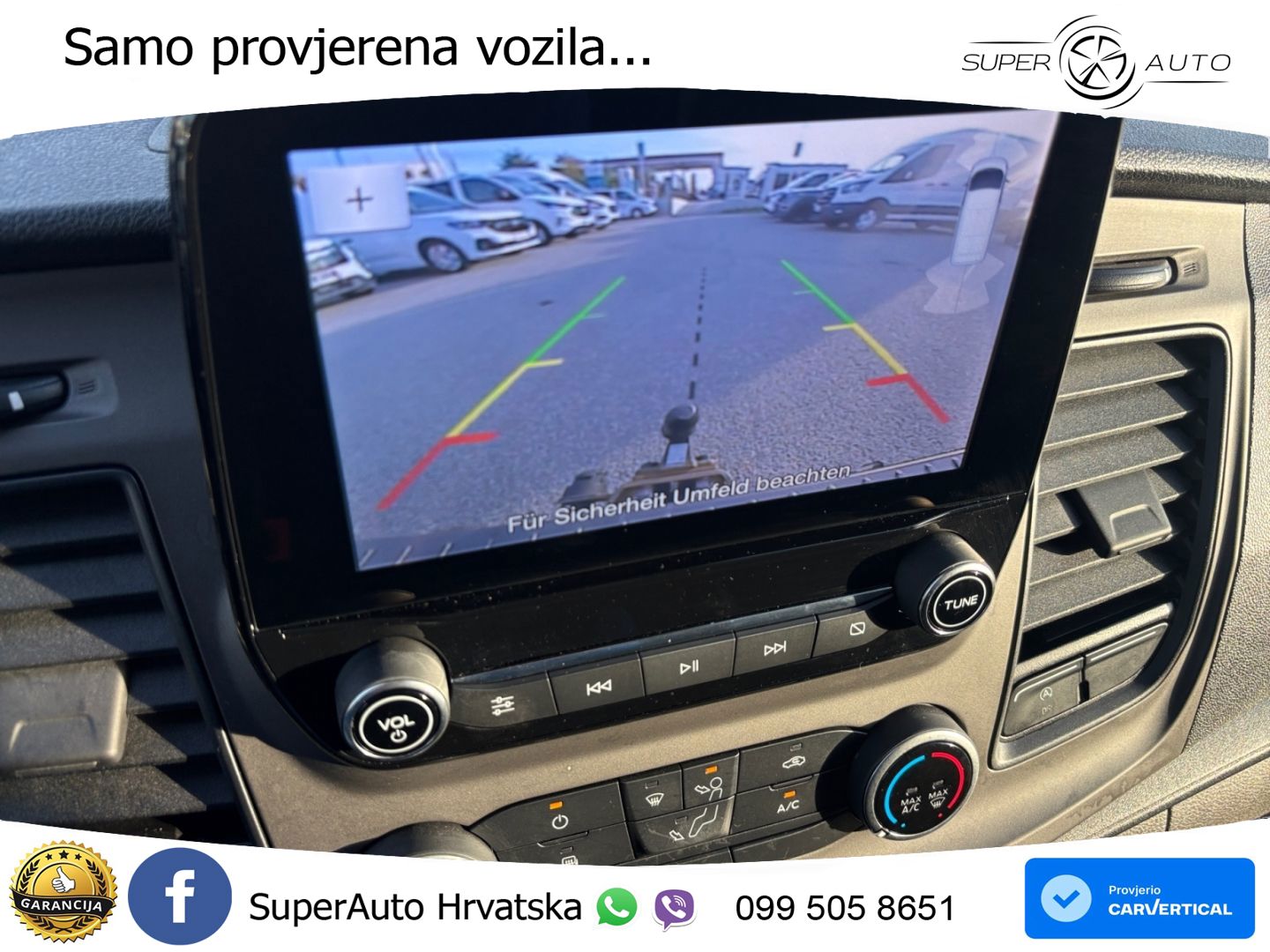 Ford Transit Custom Trend 320 L2H1 Sortimo Klima AHK 170 KS