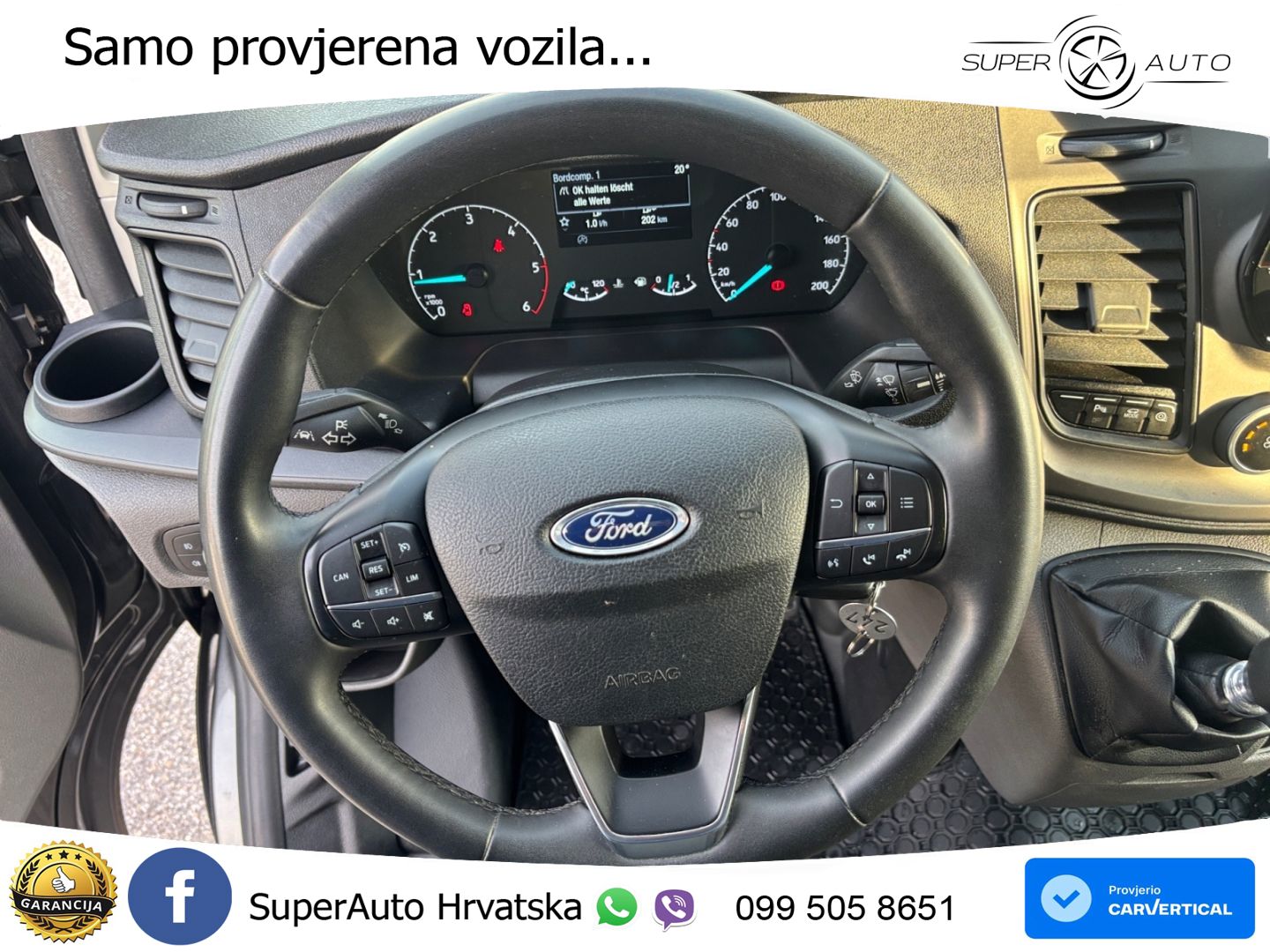 Ford Transit Custom Trend 320 L2H1 Sortimo Klima AHK 170 KS