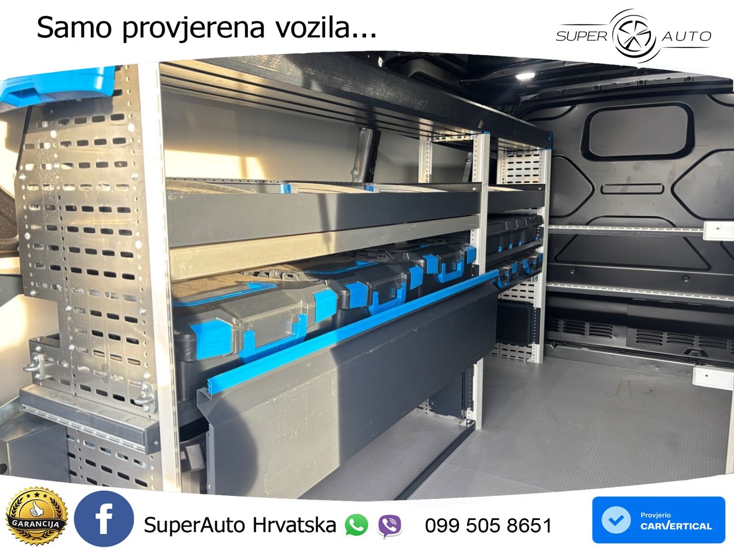 Ford Transit Custom Trend 320 L2H1 Sortimo Klima AHK 170 KS