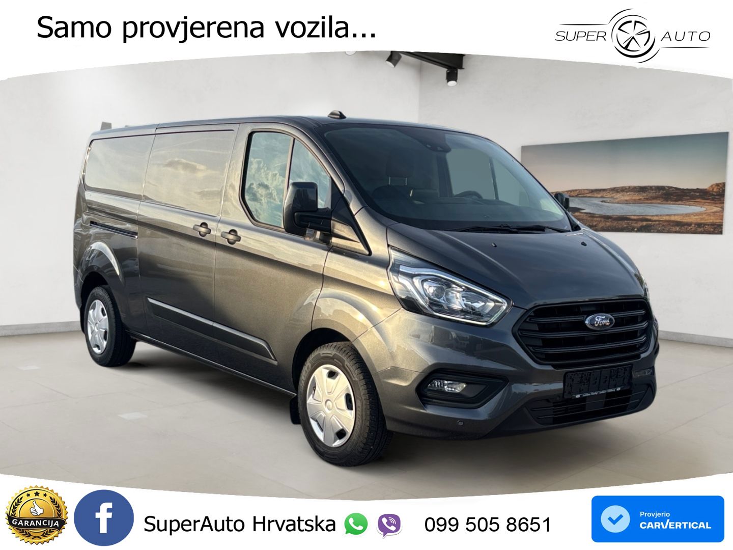 Ford Transit Custom Trend 320 L2H1 Sortimo Klima AHK 170 KS
