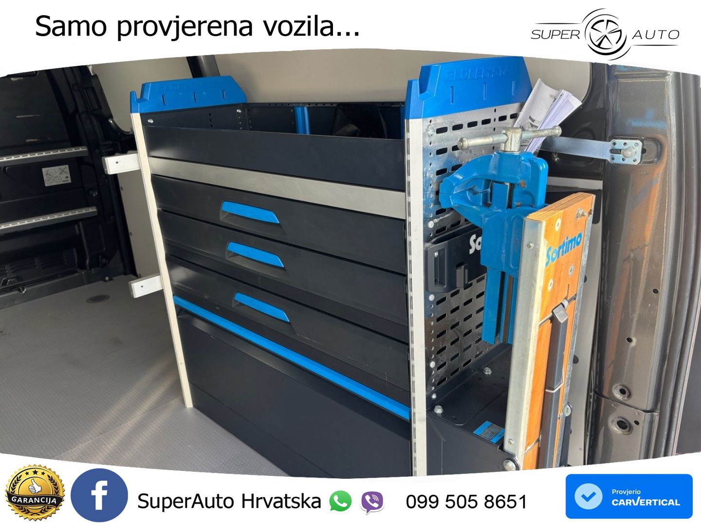 Ford Transit Custom Trend 320 L2H1 Sortimo Klima AHK 170 KS