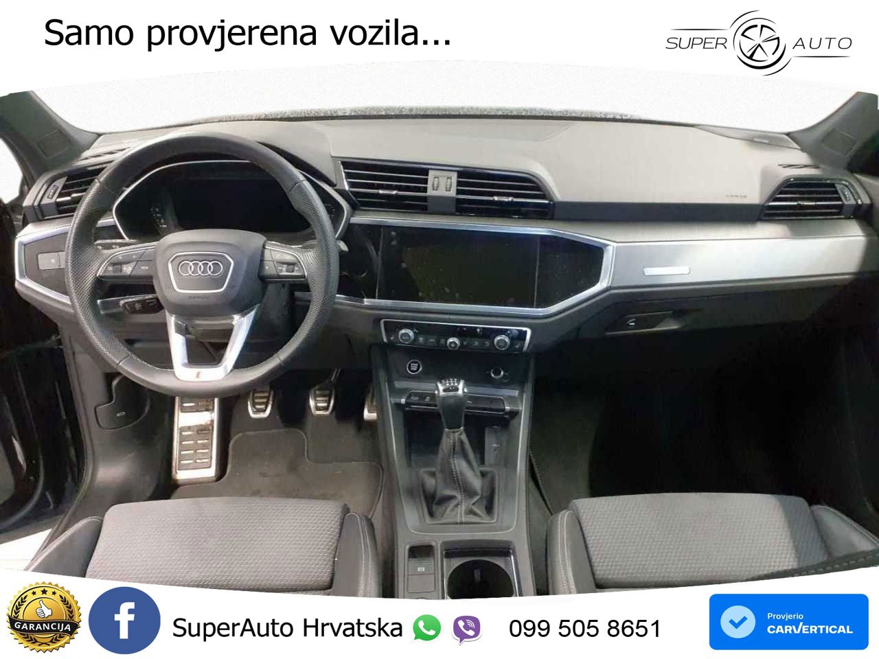 Audi Q3 35 TFSI (150 KS) S line LED+GR SJED+ACC