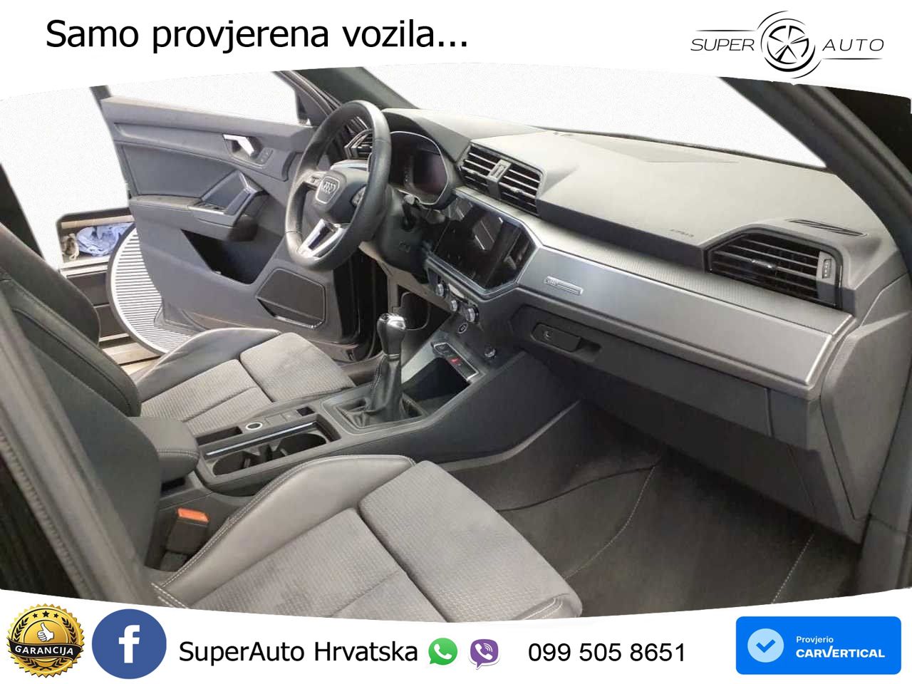 Audi Q3 35 TFSI (150 KS) S line LED+GR SJED+ACC