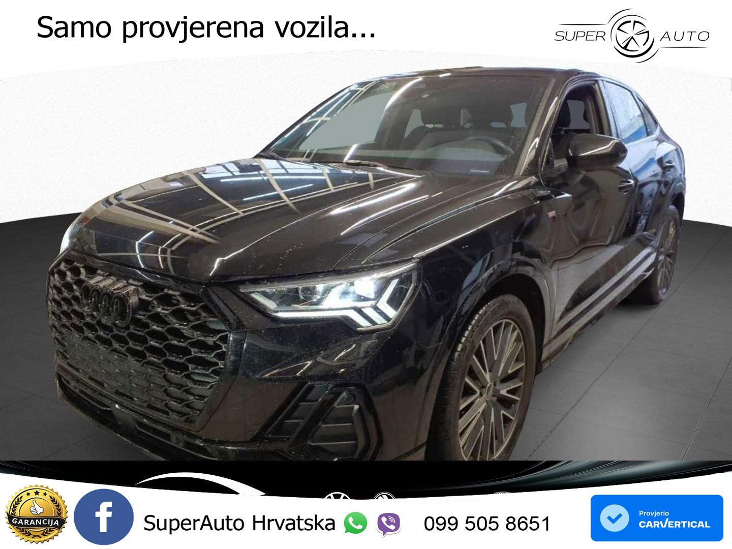 Audi Q3 35 TFSI (150 KS) S line LED+GR SJED+ACC