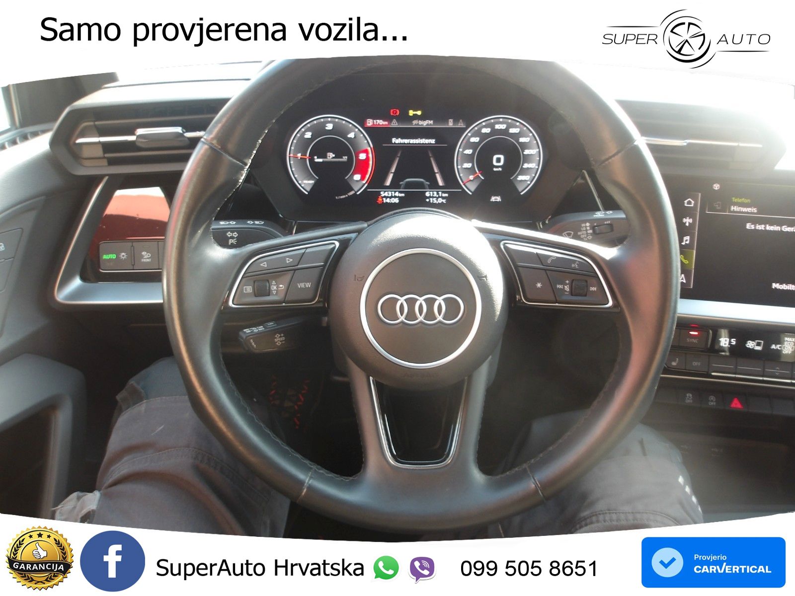Audi A3 Limuzina 30 TDI (116 KS) advanced