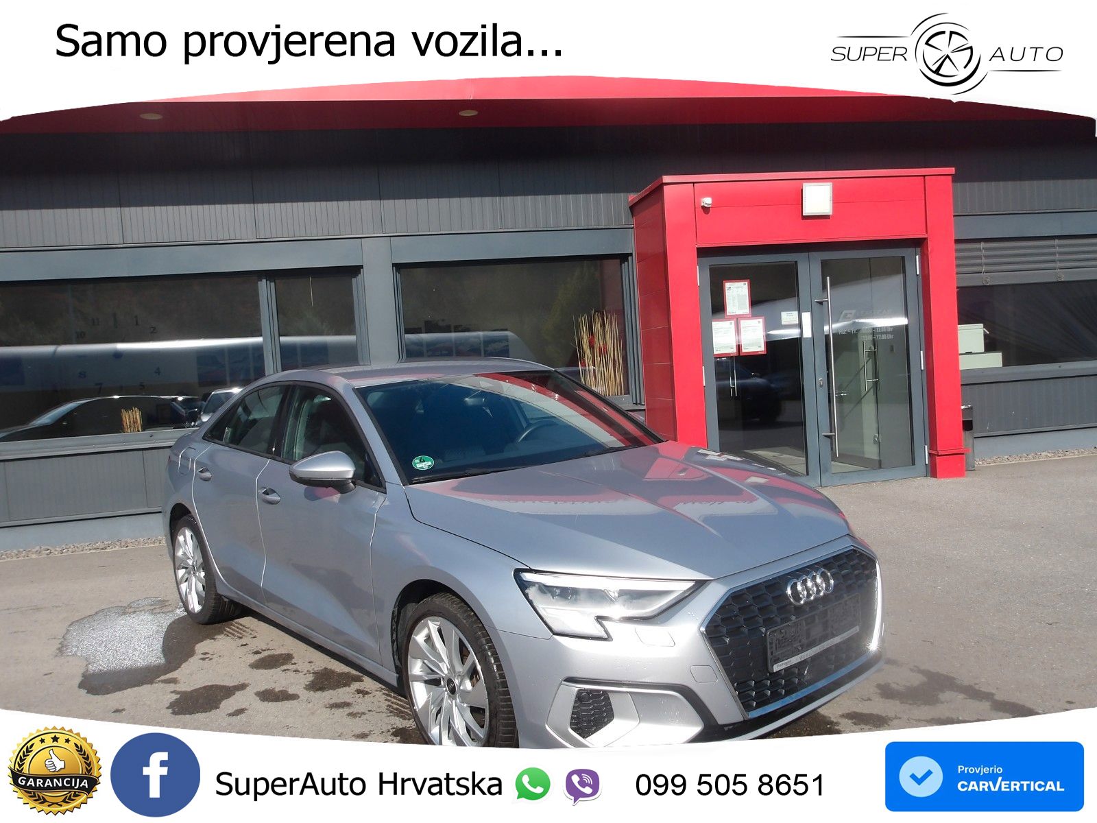 Audi A3 Limuzina 30 TDI (116 KS) advanced