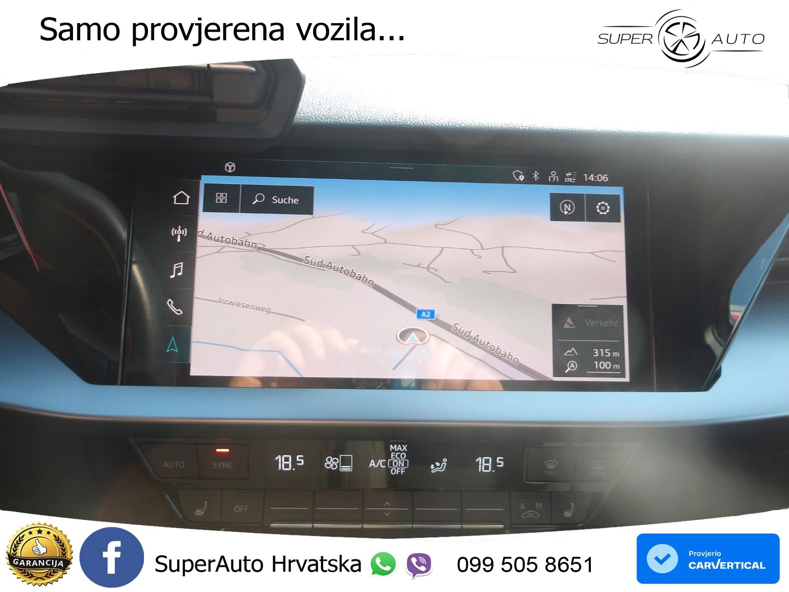 Audi A3 Limuzina 30 TDI (116 KS) advanced