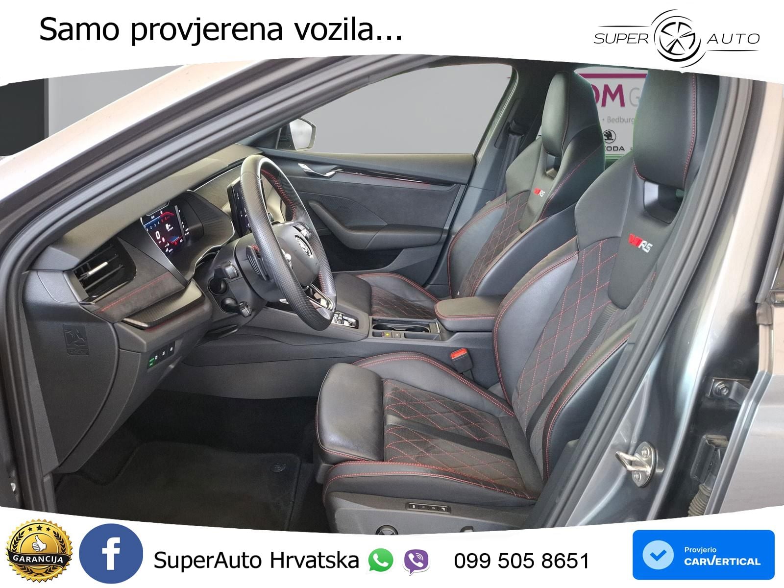 Škoda Octavia Combi RS 2.0 TDI (200 KS) 4x4 DSG LED+GR SJED+ACC