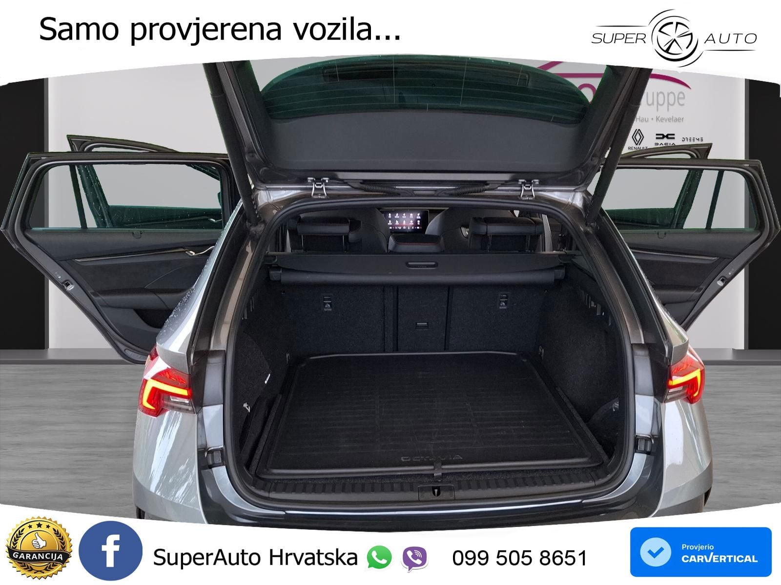 Škoda Octavia Combi RS 2.0 TDI (200 KS) 4x4 DSG LED+GR SJED+ACC