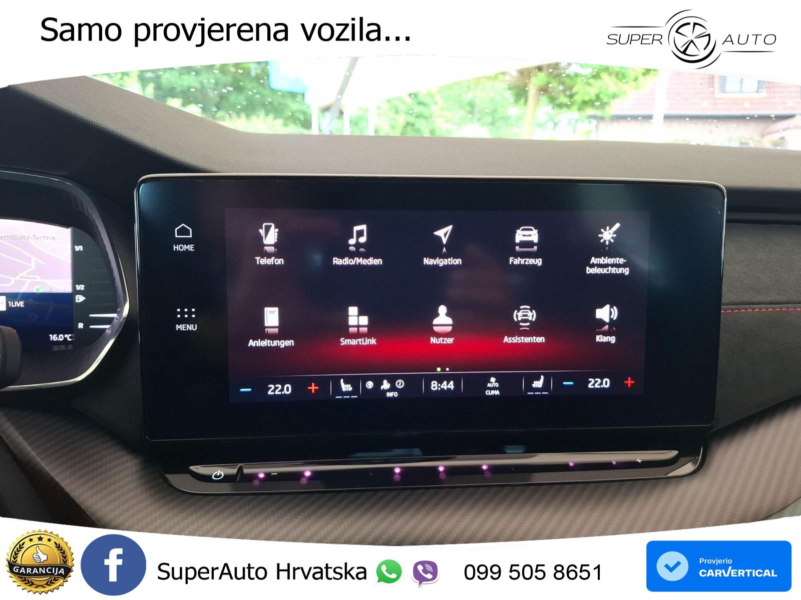 Škoda Octavia Combi RS 2.0 TDI (200 KS) 4x4 DSG LED+GR SJED+ACC