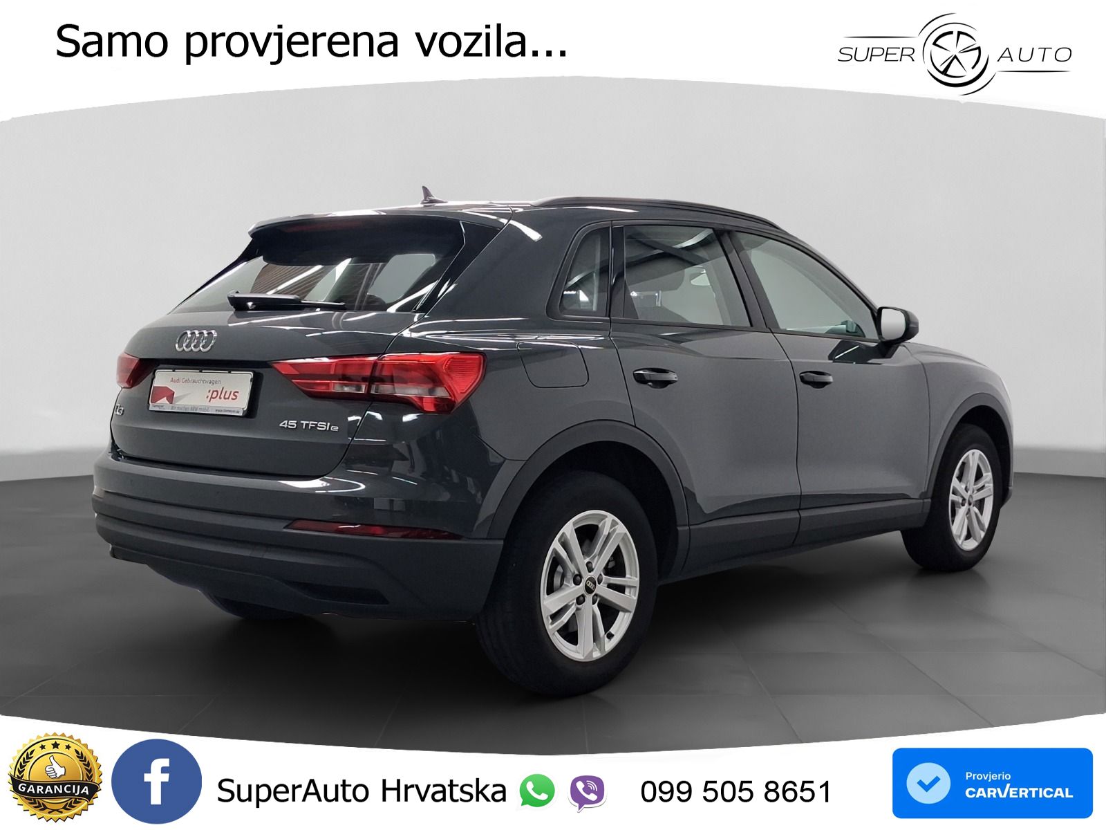 Audi Q3 45 TFSIe (245 KS) S tronic