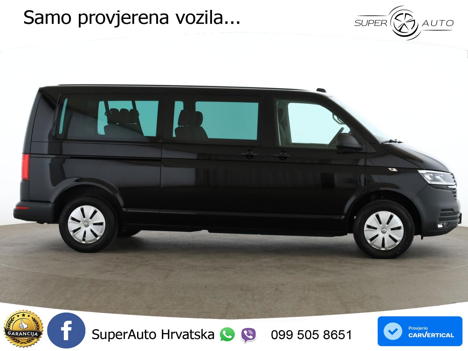 Volkswagen T6.1 Transporter Kombi 2.0 TDI+LR+9-SITZER+RFK 150 KS