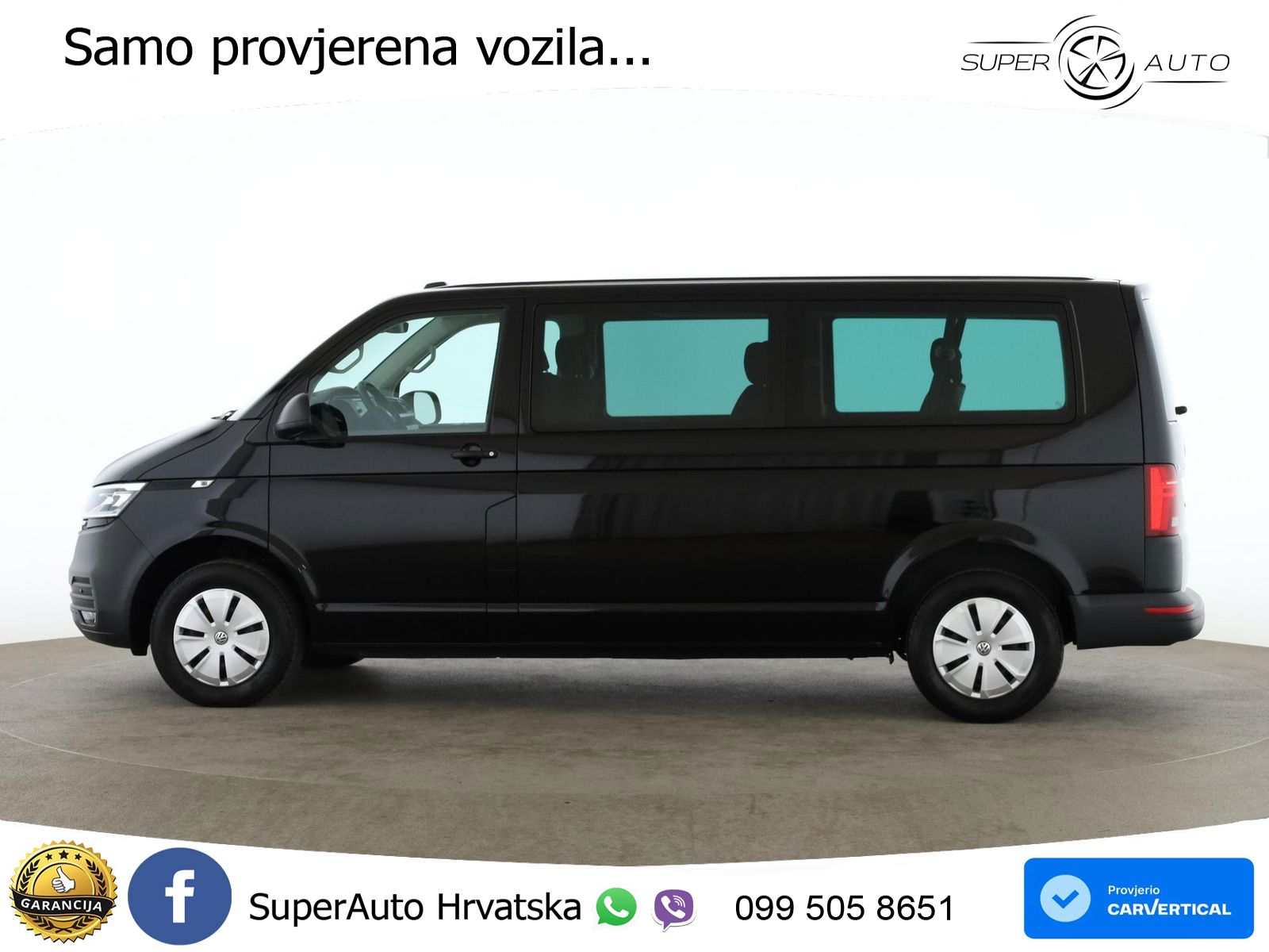 Volkswagen T6.1 Transporter Kombi 2.0 TDI+LR+9-SITZER+RFK 150 KS