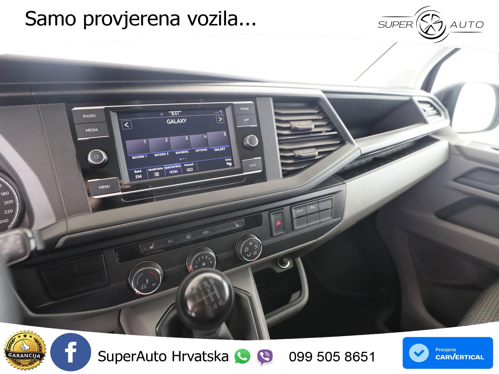 Volkswagen T6.1 Transporter Kombi 2.0 TDI+LR+9-SITZER+RFK 150 KS