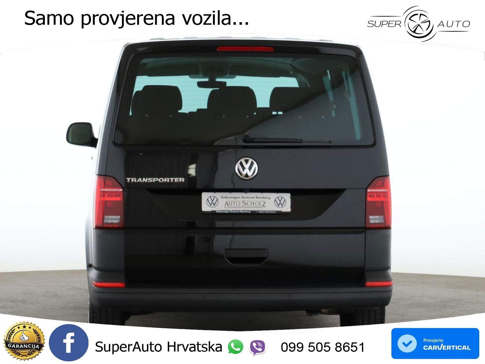 Volkswagen T6.1 Transporter Kombi 2.0 TDI+LR+9-SITZER+RFK 150 KS