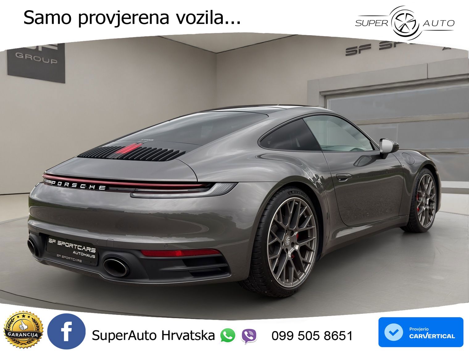 Porsche 911 Carrera S 3.0 (450 KS) PDK MATRIX+GR SJED+KAM