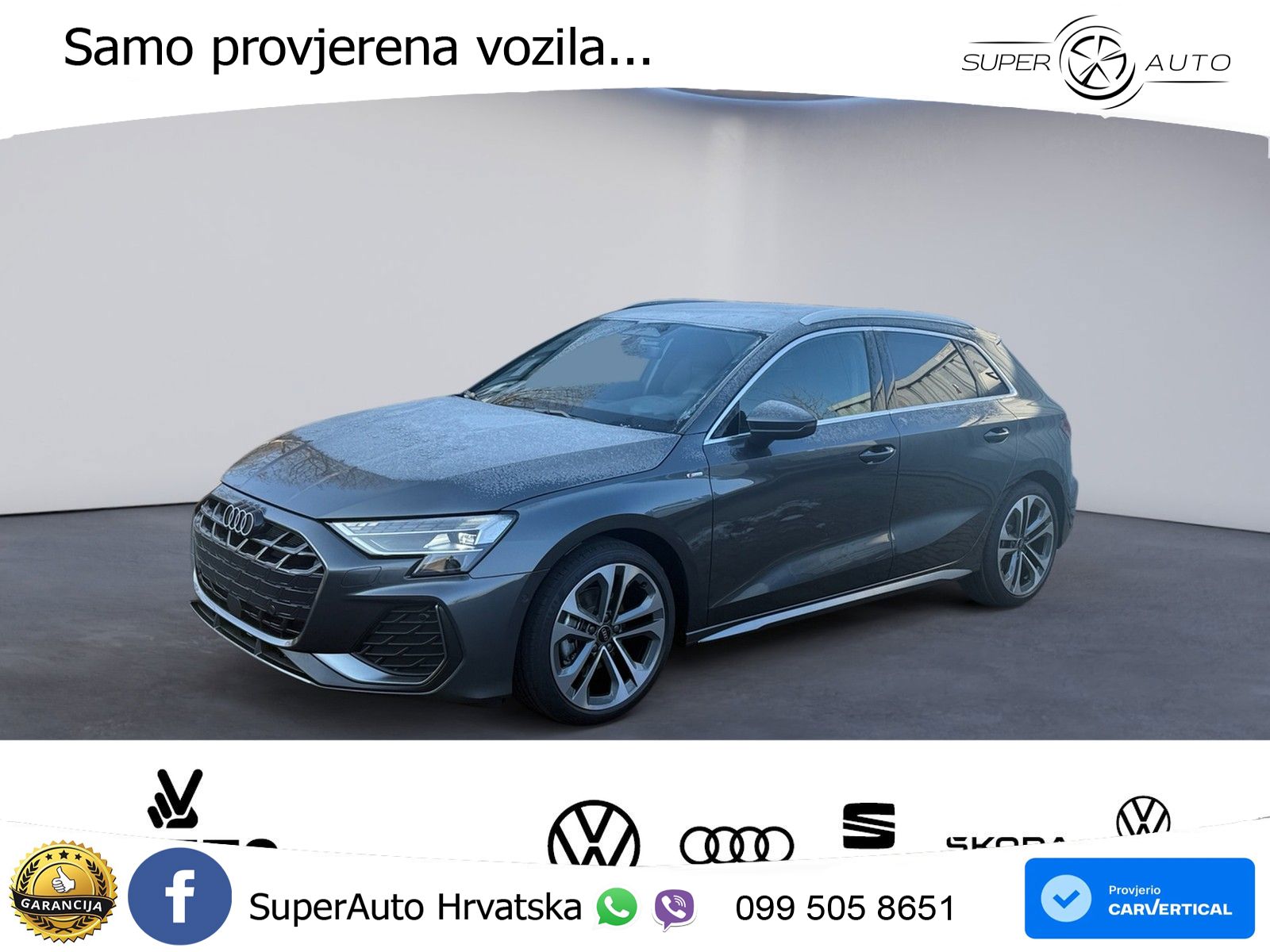 Audi A3 35 TFSI (150 KS) S tronic S line LED+GR SJED+ACC