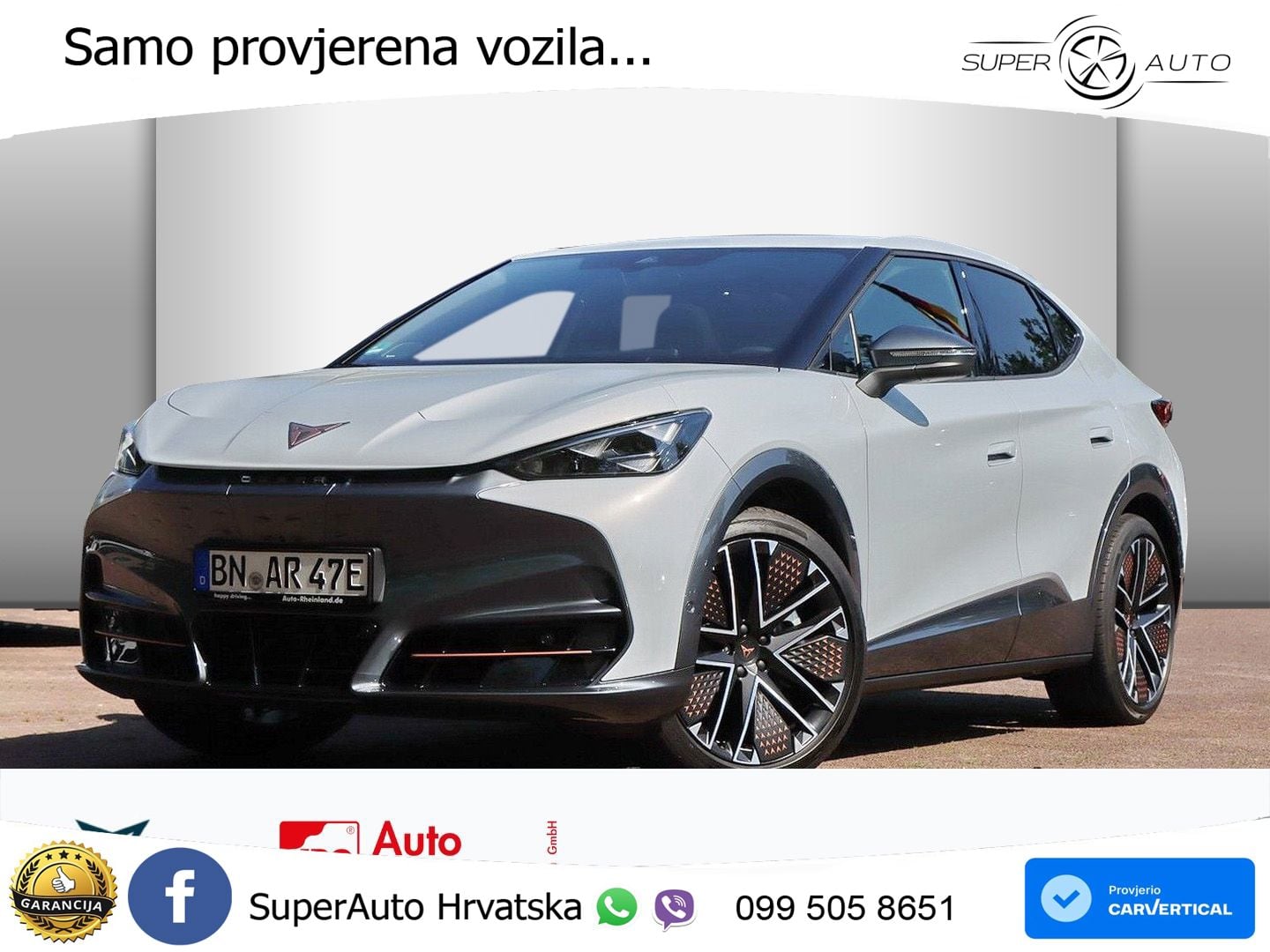 Cupra Tavascan 82 kWh (340 KS)  4WD VZ MATRIX+GR SJED+KAM