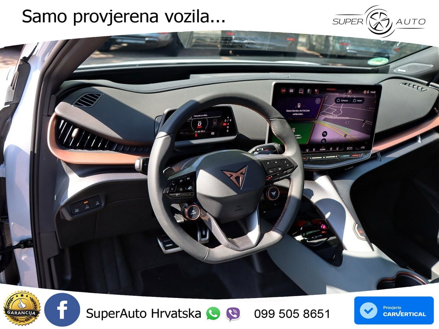 Cupra Tavascan 82 kWh (340 KS)  4WD VZ MATRIX+GR SJED+KAM