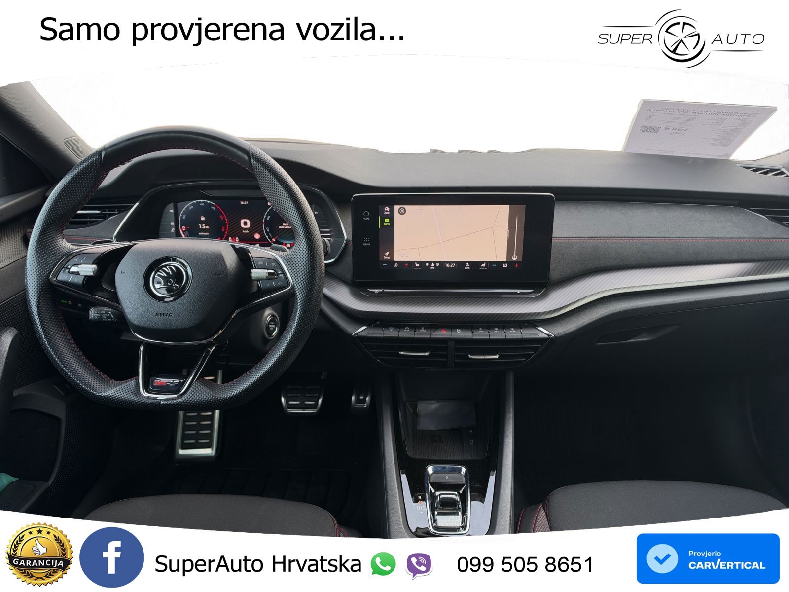 Škoda Octavia Combi RS 2.0 TDI (200 KS) DSG LED+GR SJED+ACC