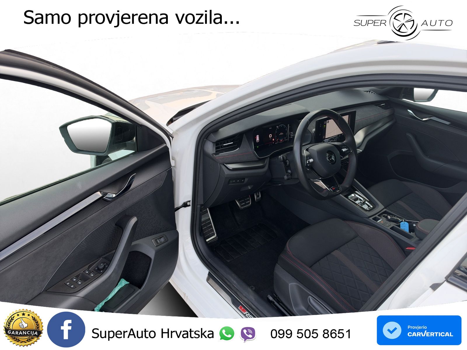 Škoda Octavia Combi RS 2.0 TDI (200 KS) DSG LED+GR SJED+ACC