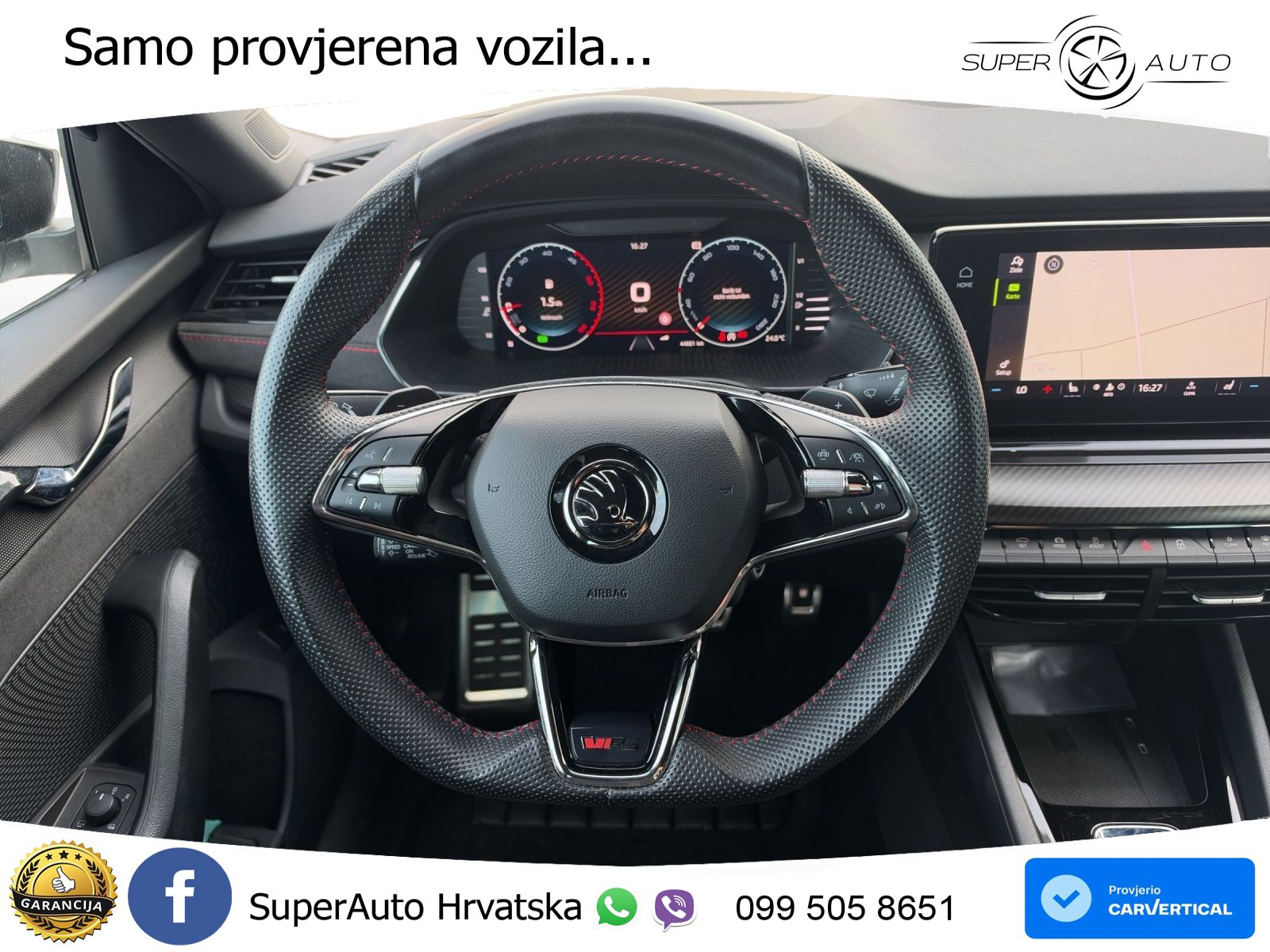 Škoda Octavia Combi RS 2.0 TDI (200 KS) DSG LED+GR SJED+ACC