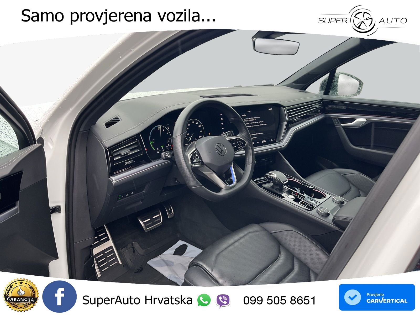 Volkswagen Touareg R 3.0 V6 TFSI (462 KS) 4MOTION Tiptronic ZRAČNI+ACC+GR SJED+KAM+PANO