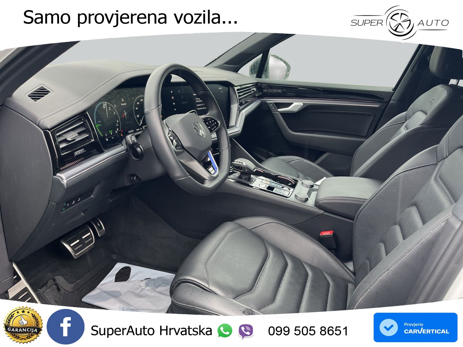 Volkswagen Touareg R 3.0 V6 TFSI (462 KS) 4MOTION Tiptronic ZRAČNI+ACC+GR SJED+KAM+PANO