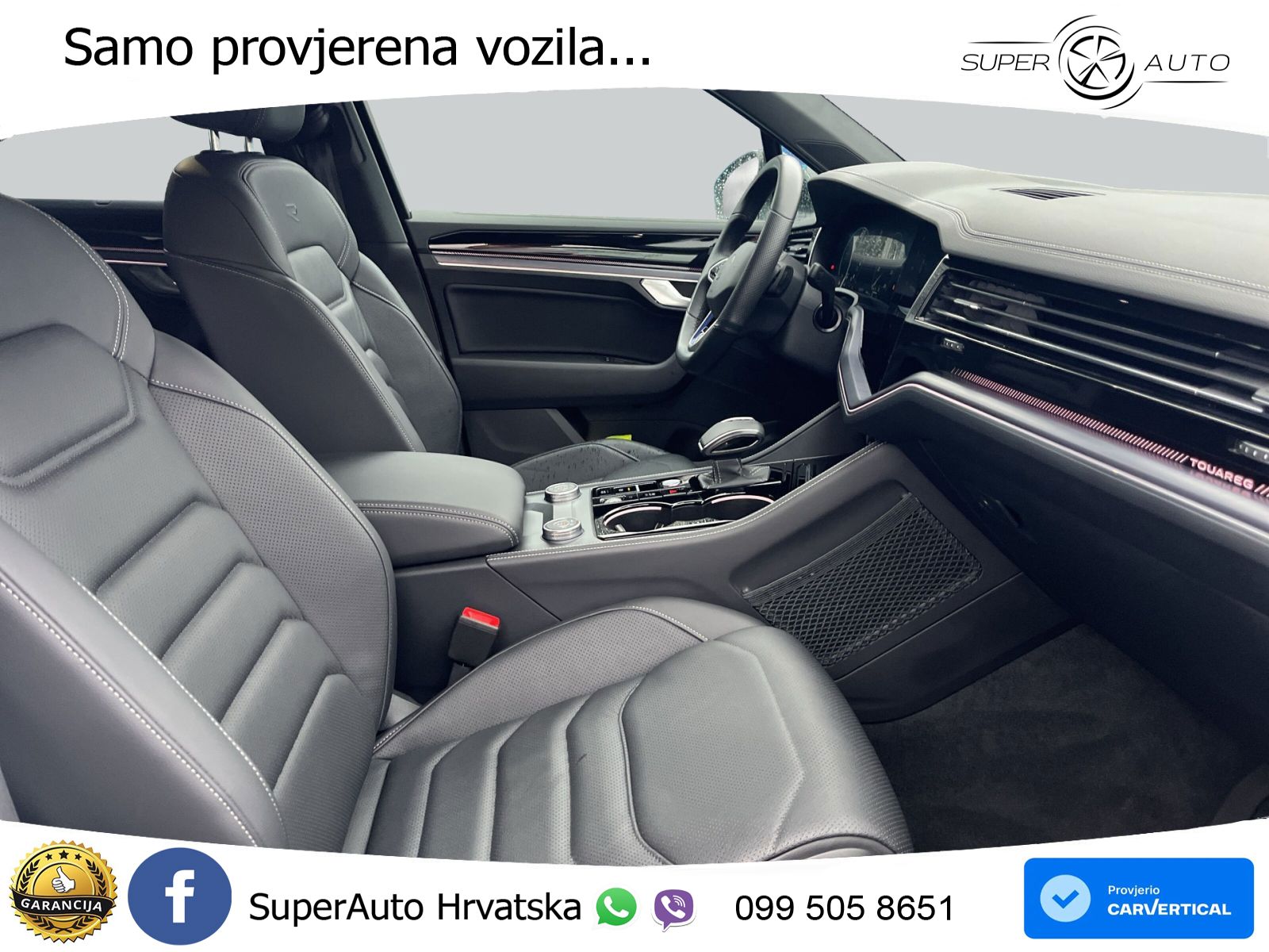 Volkswagen Touareg R 3.0 V6 TFSI (462 KS) 4MOTION Tiptronic ZRAČNI+ACC+GR SJED+KAM+PANO