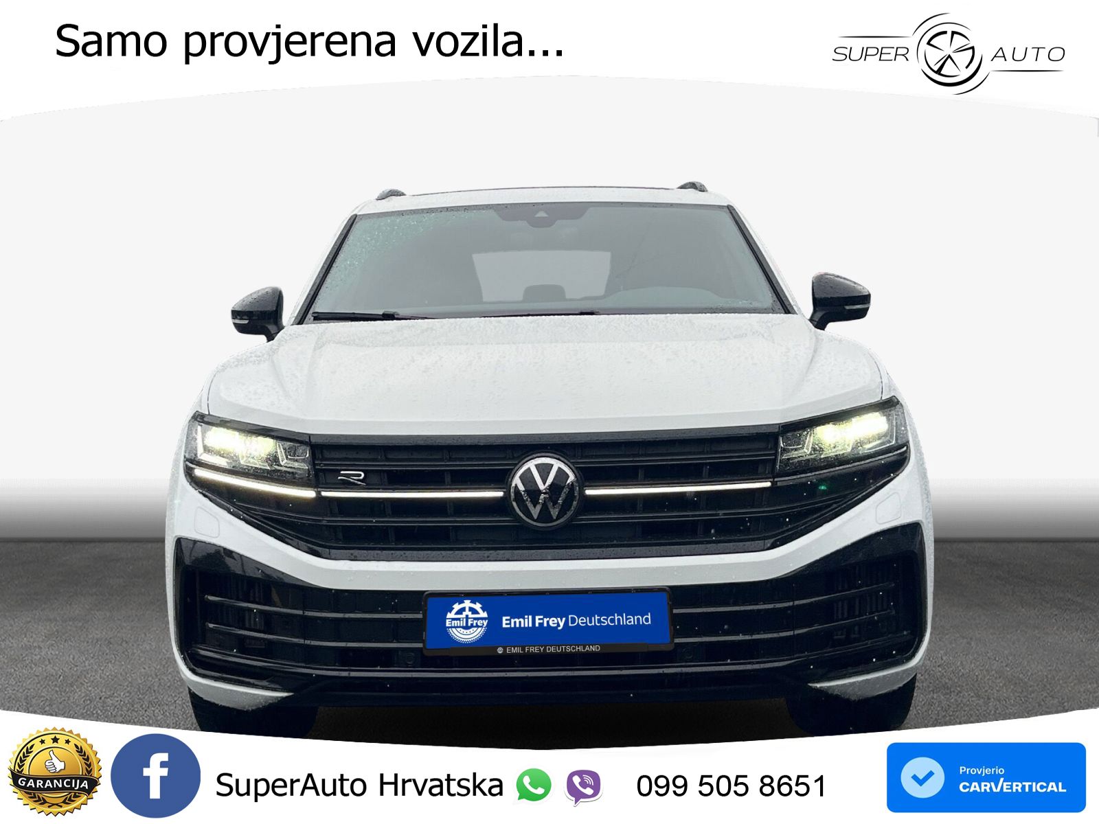 Volkswagen Touareg R 3.0 V6 TFSI (462 KS) 4MOTION Tiptronic ZRAČNI+ACC+GR SJED+KAM+PANO