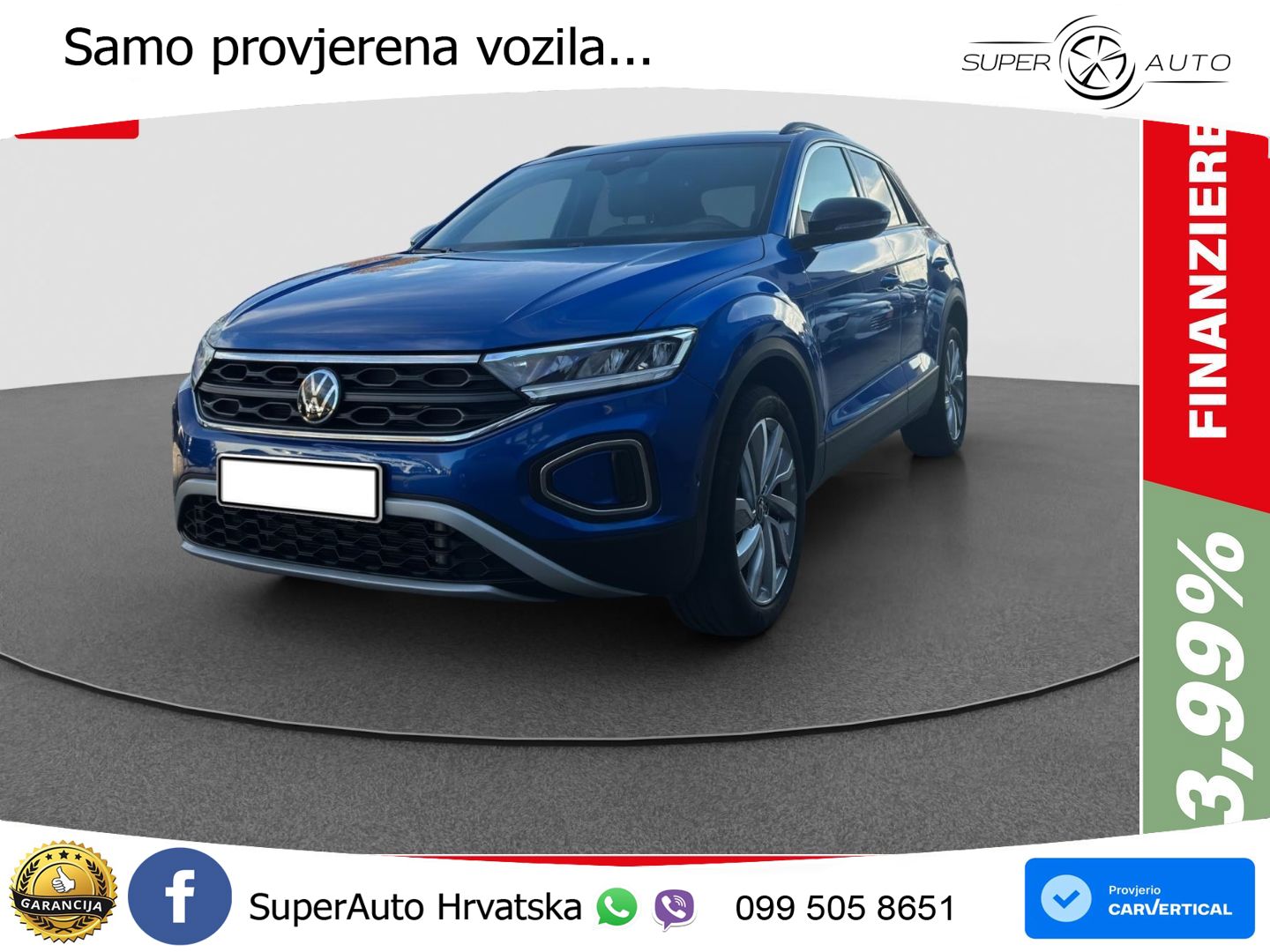 Volkswagen T-Roc I 1.5 TSI (150 KS) DSG LED+GR SJED+ACC