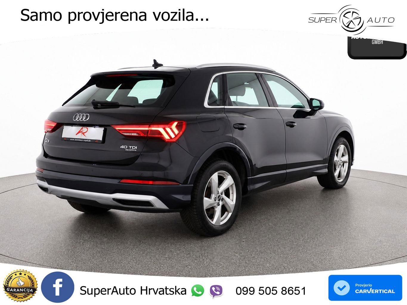 Audi Q3 40 TDI (200 KS) quattro S tronic advanced