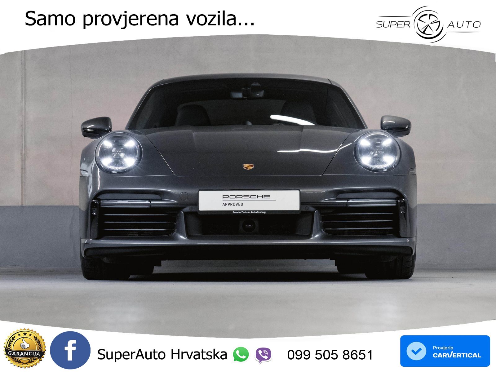 Porsche 911 Turbo S 3.8 (650 KS) PDK LED+GR SJED+ACC