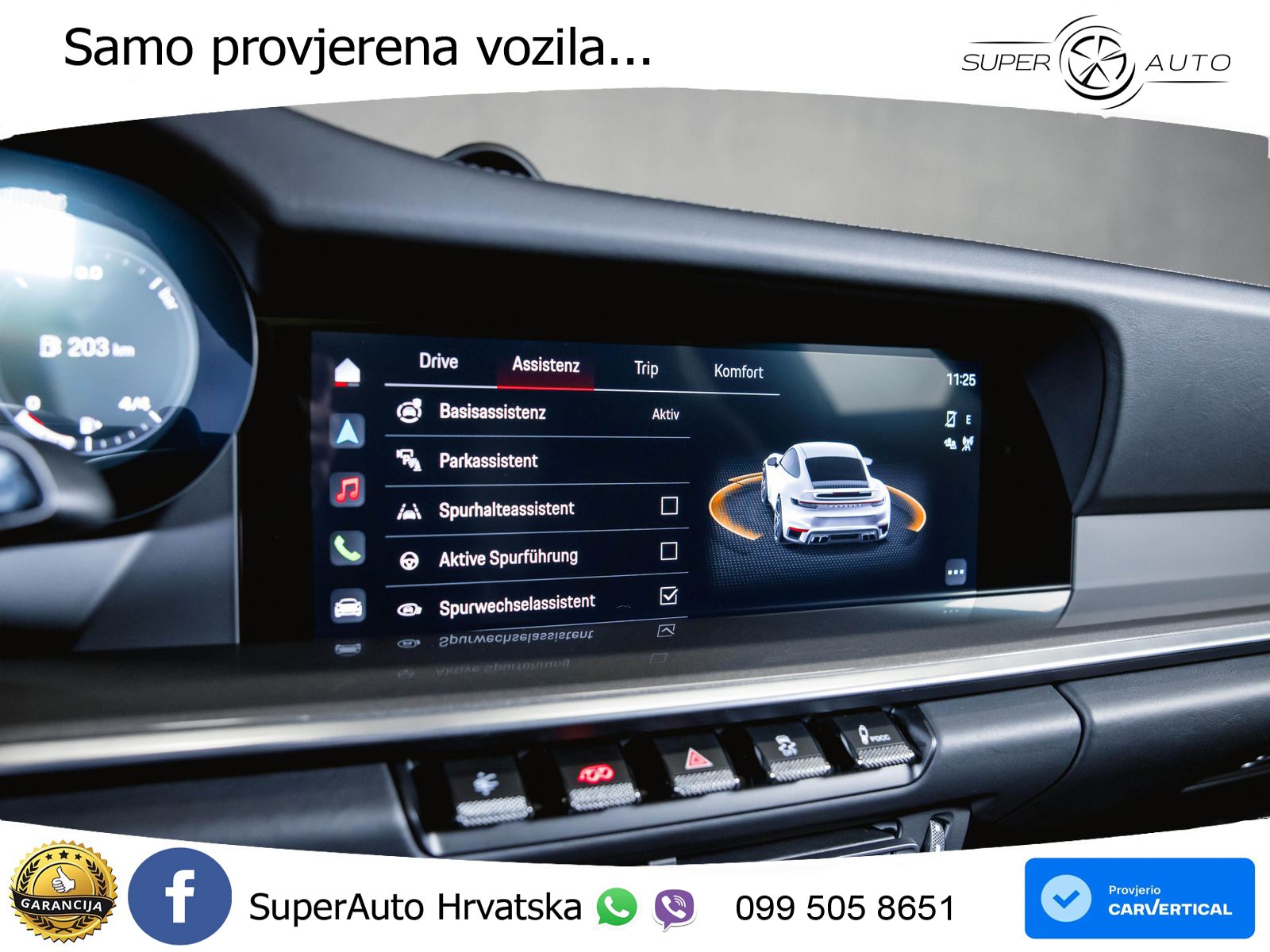 Porsche 911 Turbo S 3.8 (650 KS) PDK LED+GR SJED+ACC