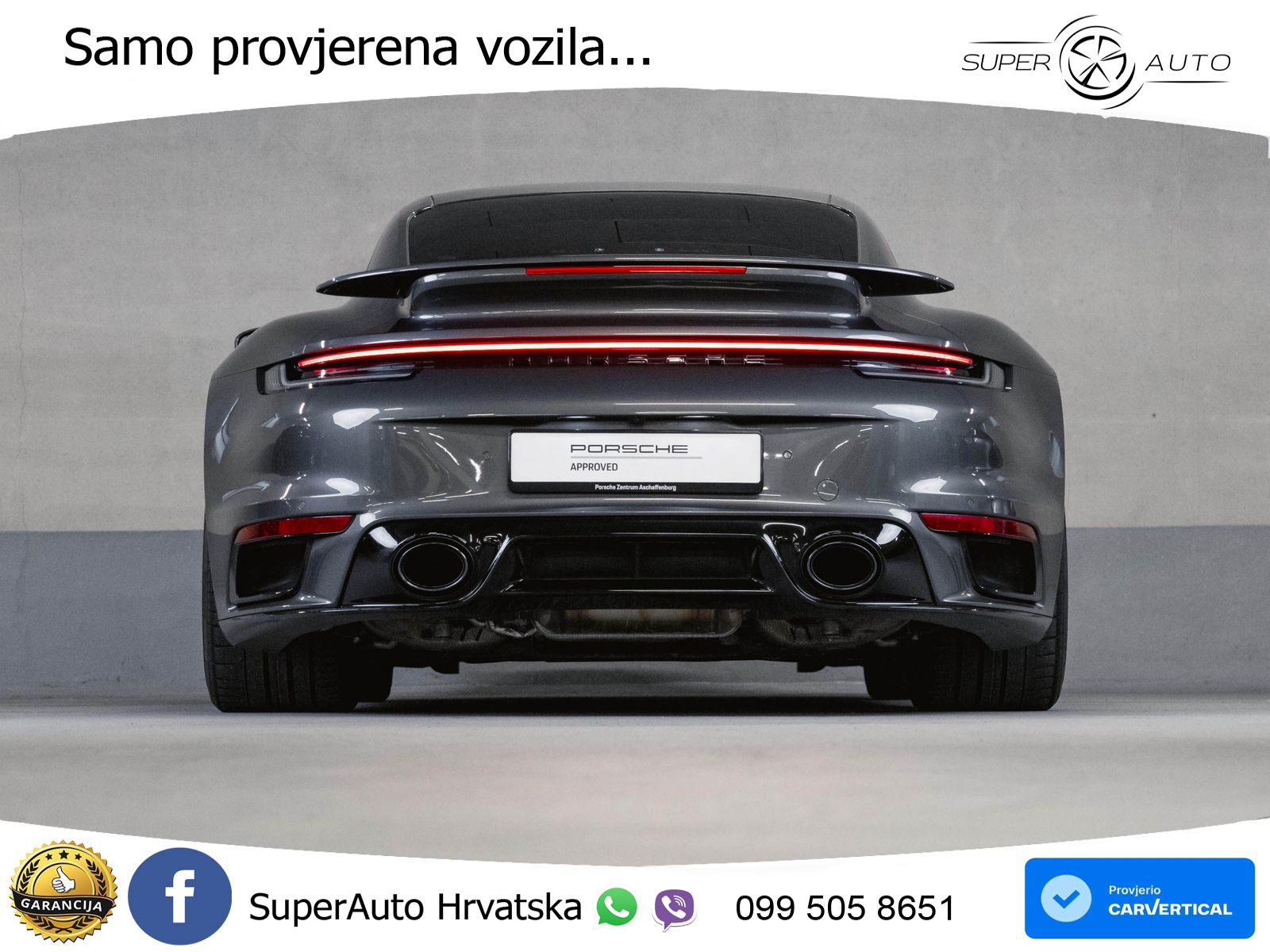 Porsche 911 Turbo S 3.8 (650 KS) PDK LED+GR SJED+ACC