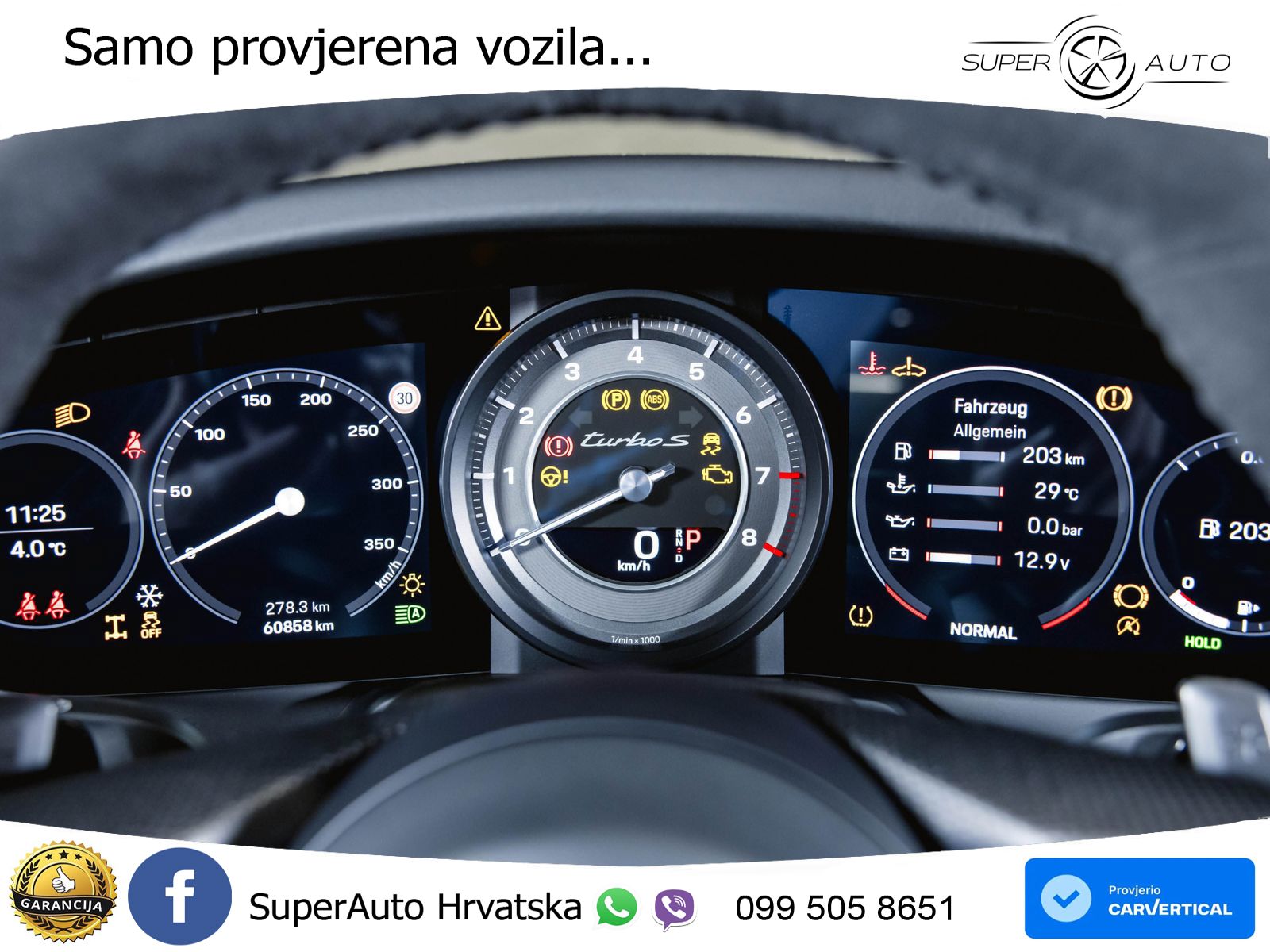 Porsche 911 Turbo S 3.8 (650 KS) PDK LED+GR SJED+ACC